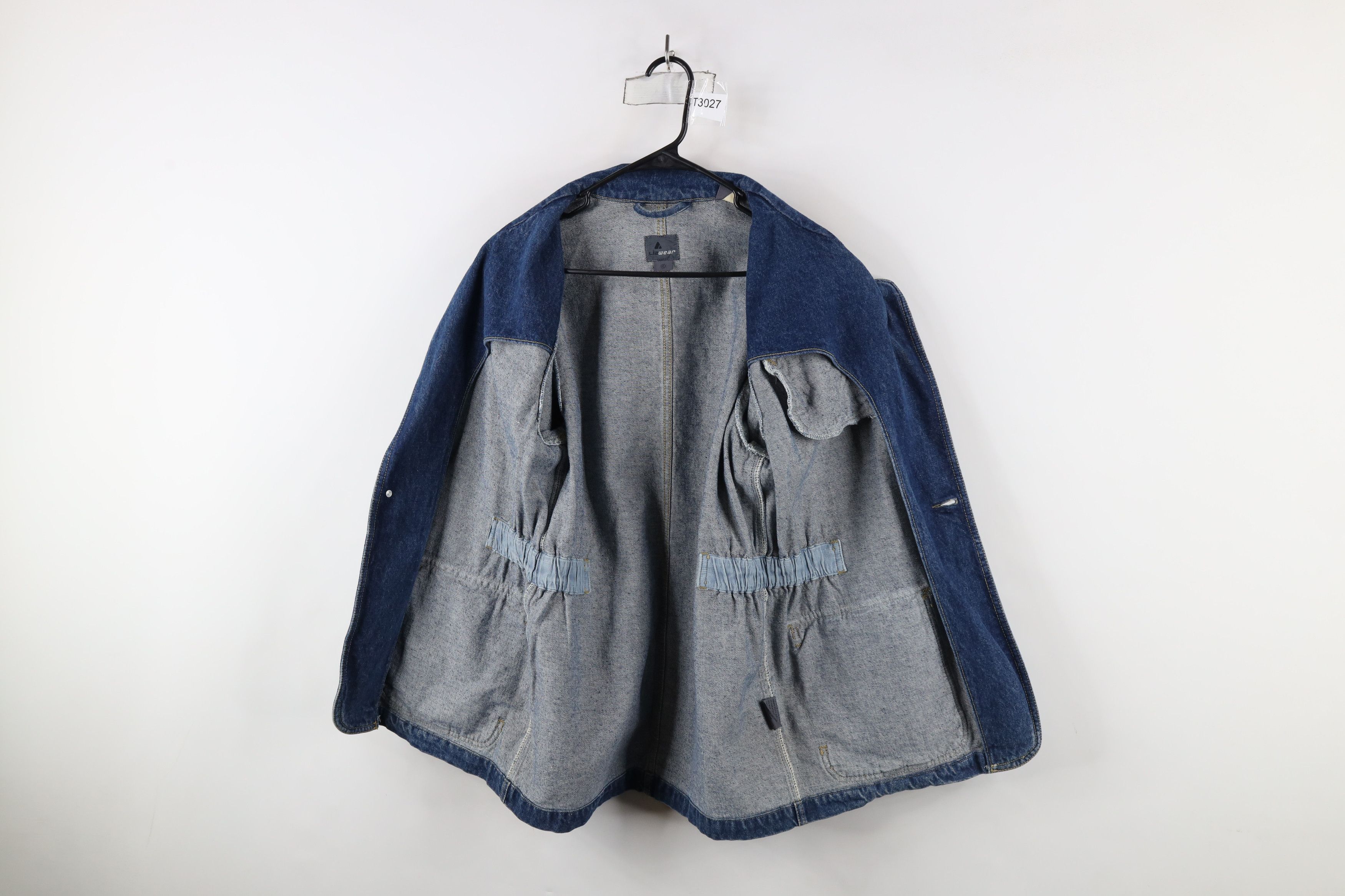 Vintage Vintage 90s Streetwear Denim Jean Blazer Jacket Blue Cotton Size M / US 6-8 / IT 42-44 - 7 Thumbnail
