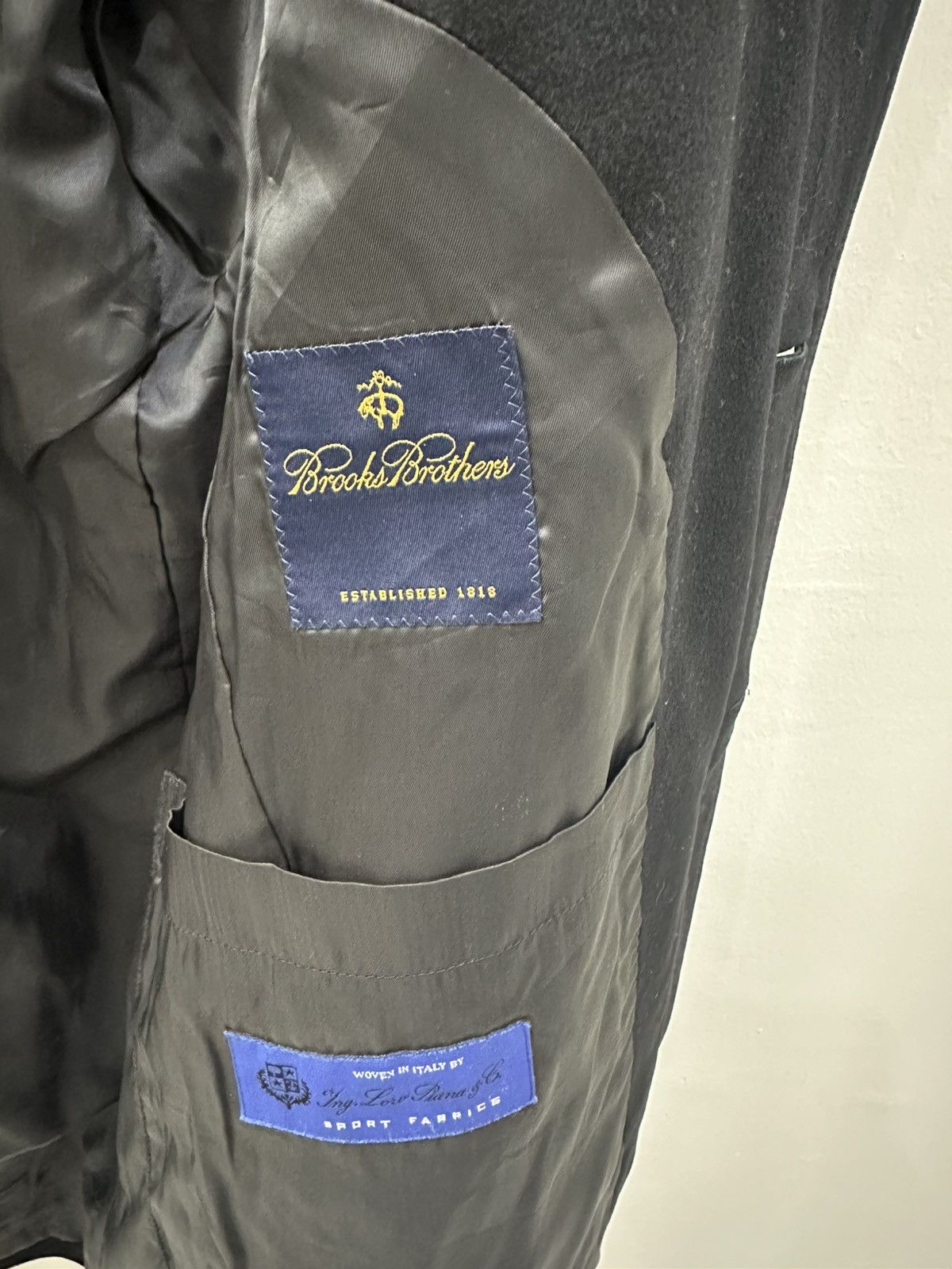 Loro Piana Brook Brothers X Loro Piana Woven In Italy Long Jacket Size US S / EU 44-46 / 1 - 12 Thumbnail