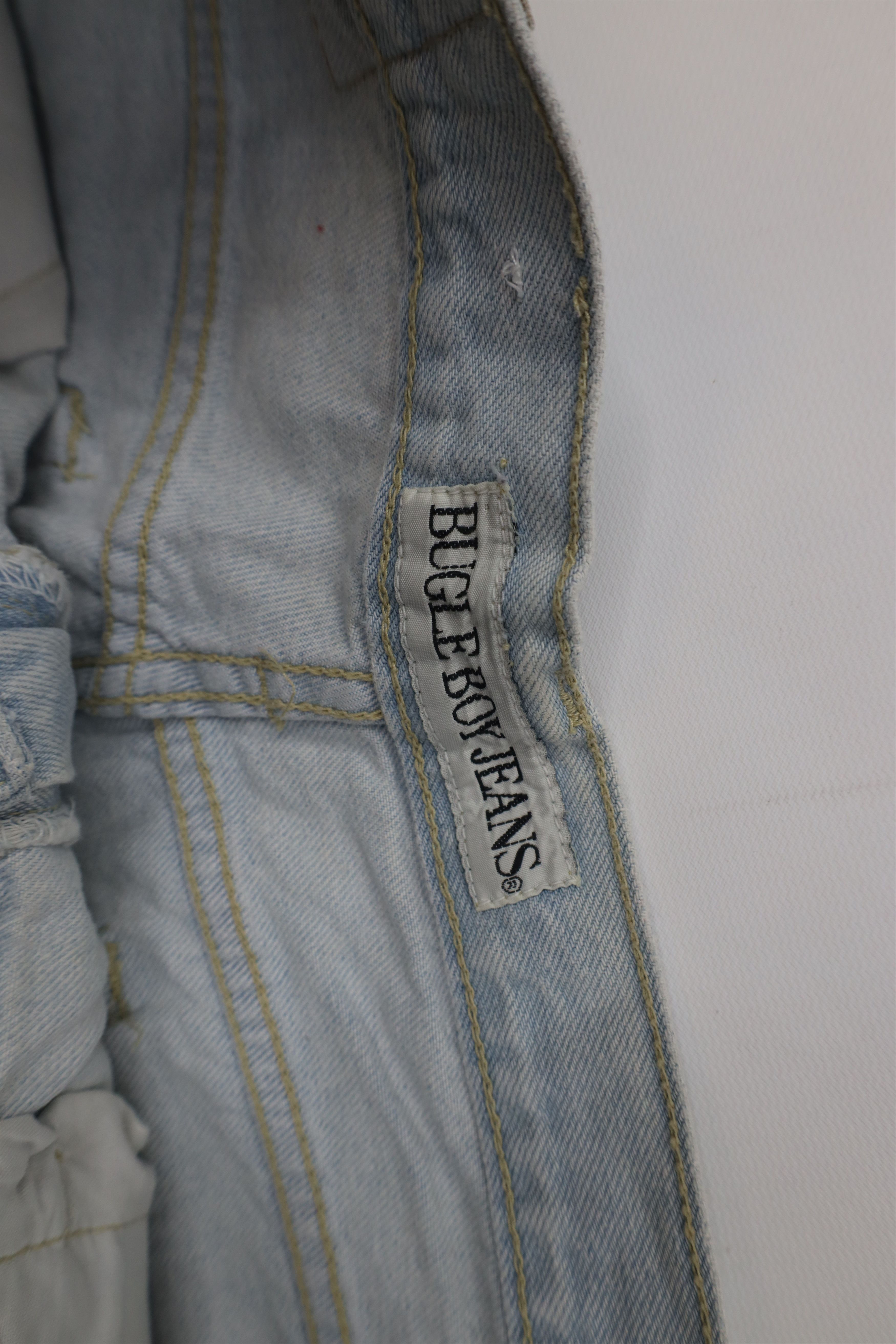 Vintage Vintage 90s Streetwear Relaxed Fit Above Knee Denim Shorts Size US 36 / EU 52 - 9 Thumbnail