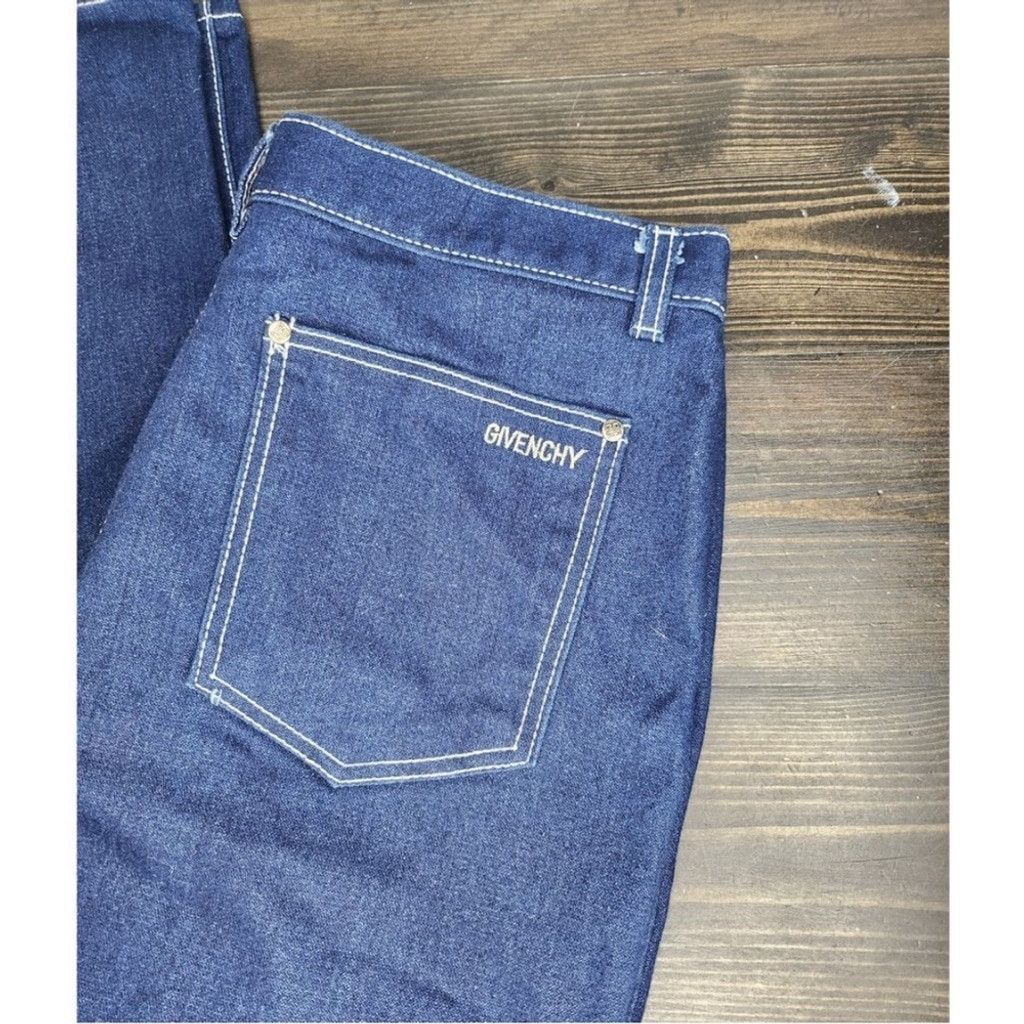 Givenchy Vintage Givenchy Monsieur Indigo Jeans Size 34 Dark Wash 80s Size US 34 / EU 50 - 3 Thumbnail