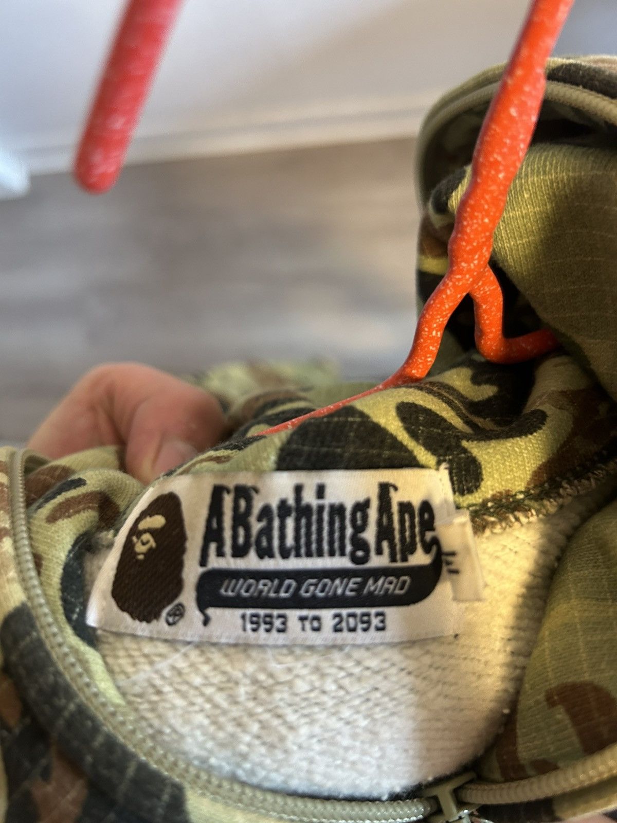 Bape Bape octopus camo hoodie Size US M / EU 48-50 / 2 - 5 Thumbnail