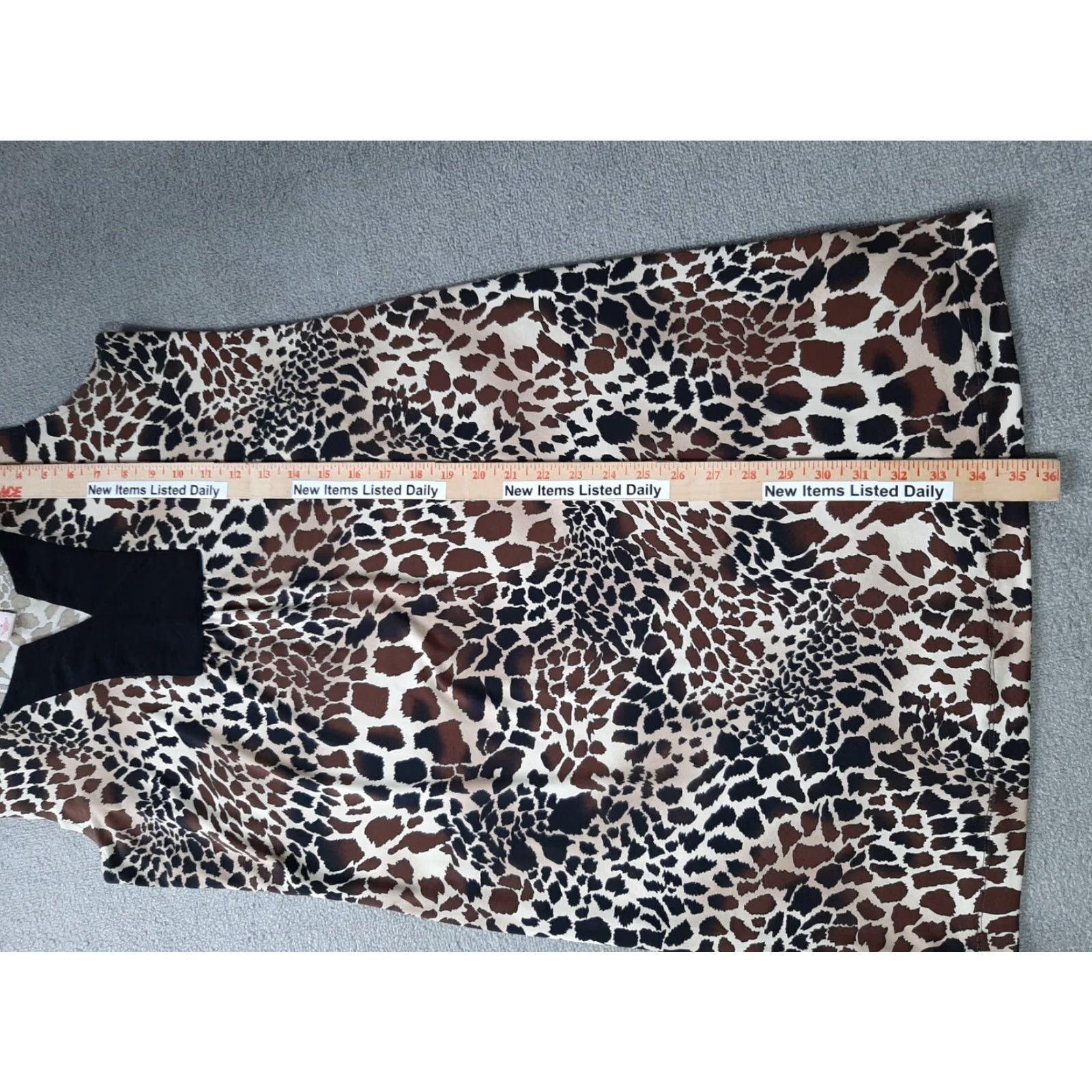 Vintage Ruby Rd Dress Womens Sleeveless Size S Small Animal Print Size S / US 4 / IT 40 - 5 Thumbnail