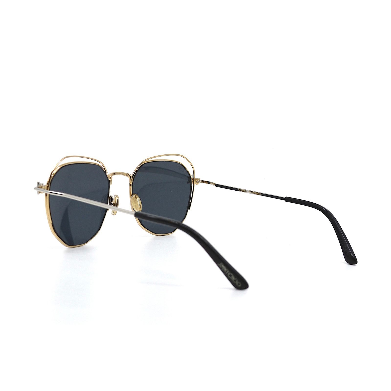 Jimmy Choo JIMMY CHOO FRANNY/S J5G GOLD GREY AUTHENTIC SUNGLASSES Size ONE SIZE - 4 Thumbnail