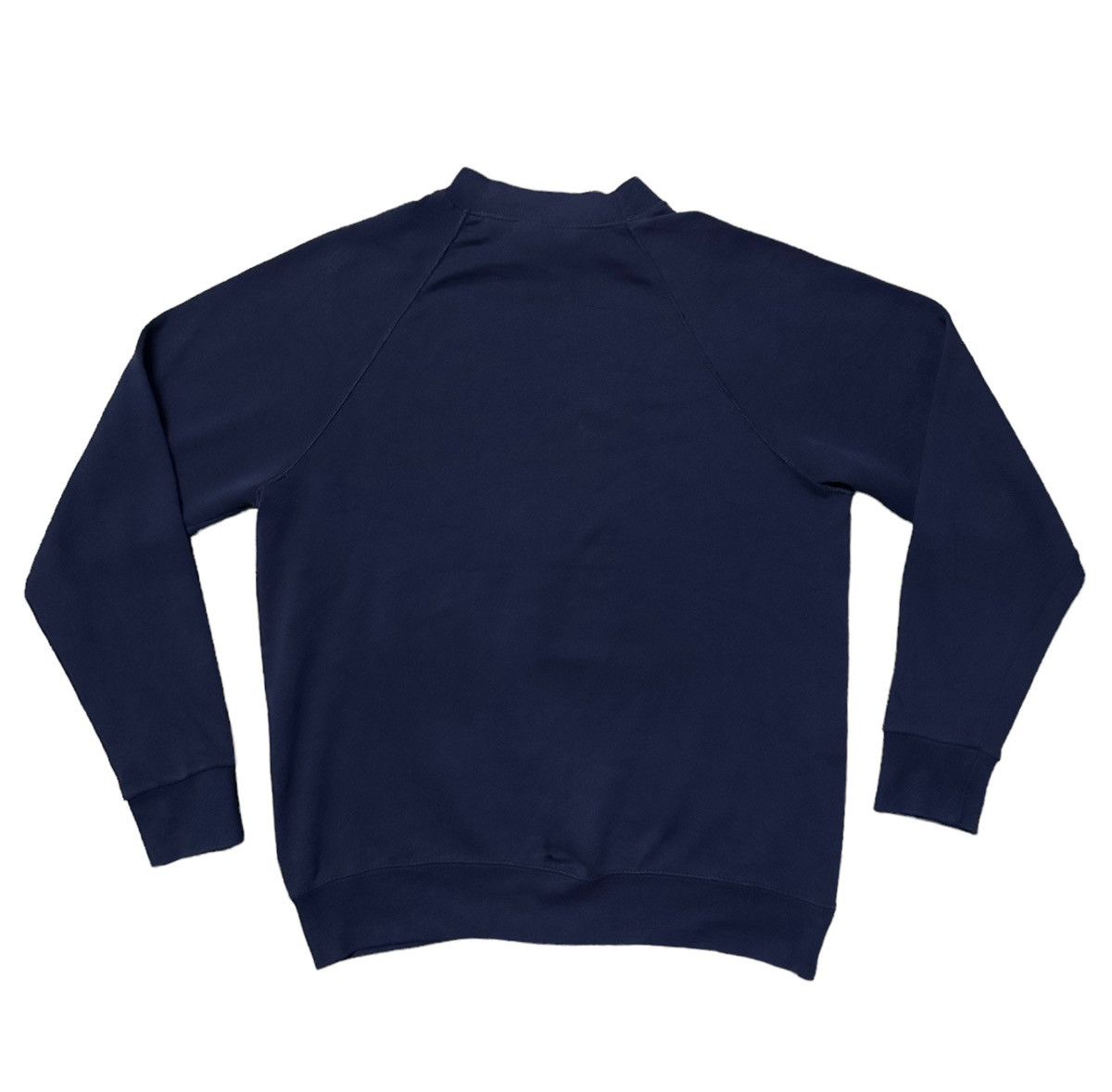 Vintage Vintage 90s Navy sweatshirts Size US XL / EU 56 / 4 - 4 Thumbnail