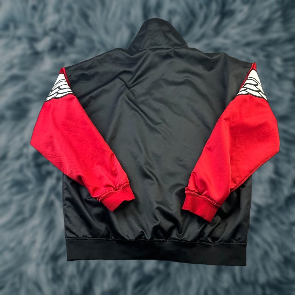 Jordan Brand Jordan Jacket Mens Medium Black Satin Retro 1 Quarter Zip Sportswear Track Jacket Basketball Air Jordan Size US M / EU 48-50 / 2 - 1 Thumbnail