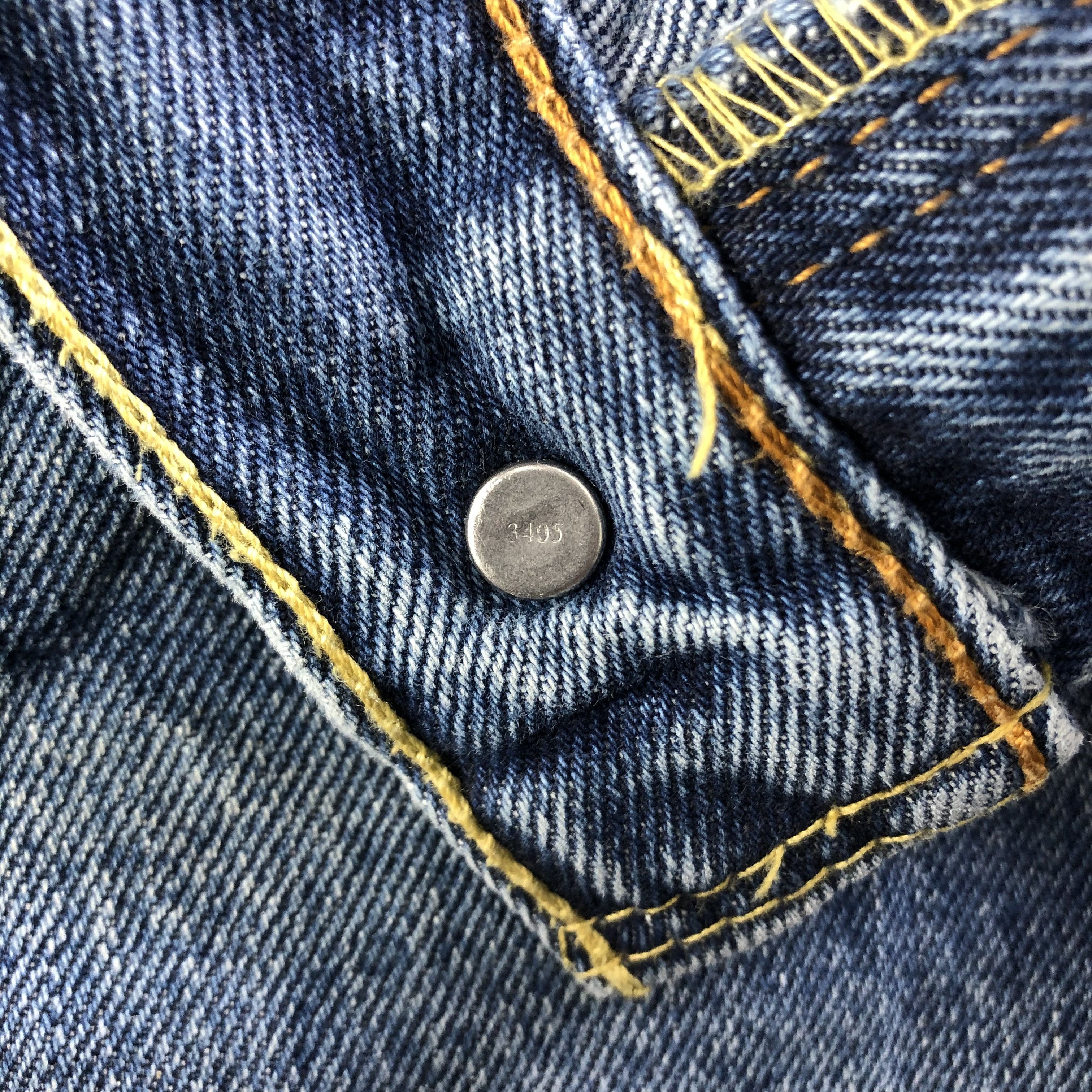 Levi's × Vintage Vintage Blue Wash Levis 559 Jeans-JM3425 Size 37" - 9 Thumbnail
