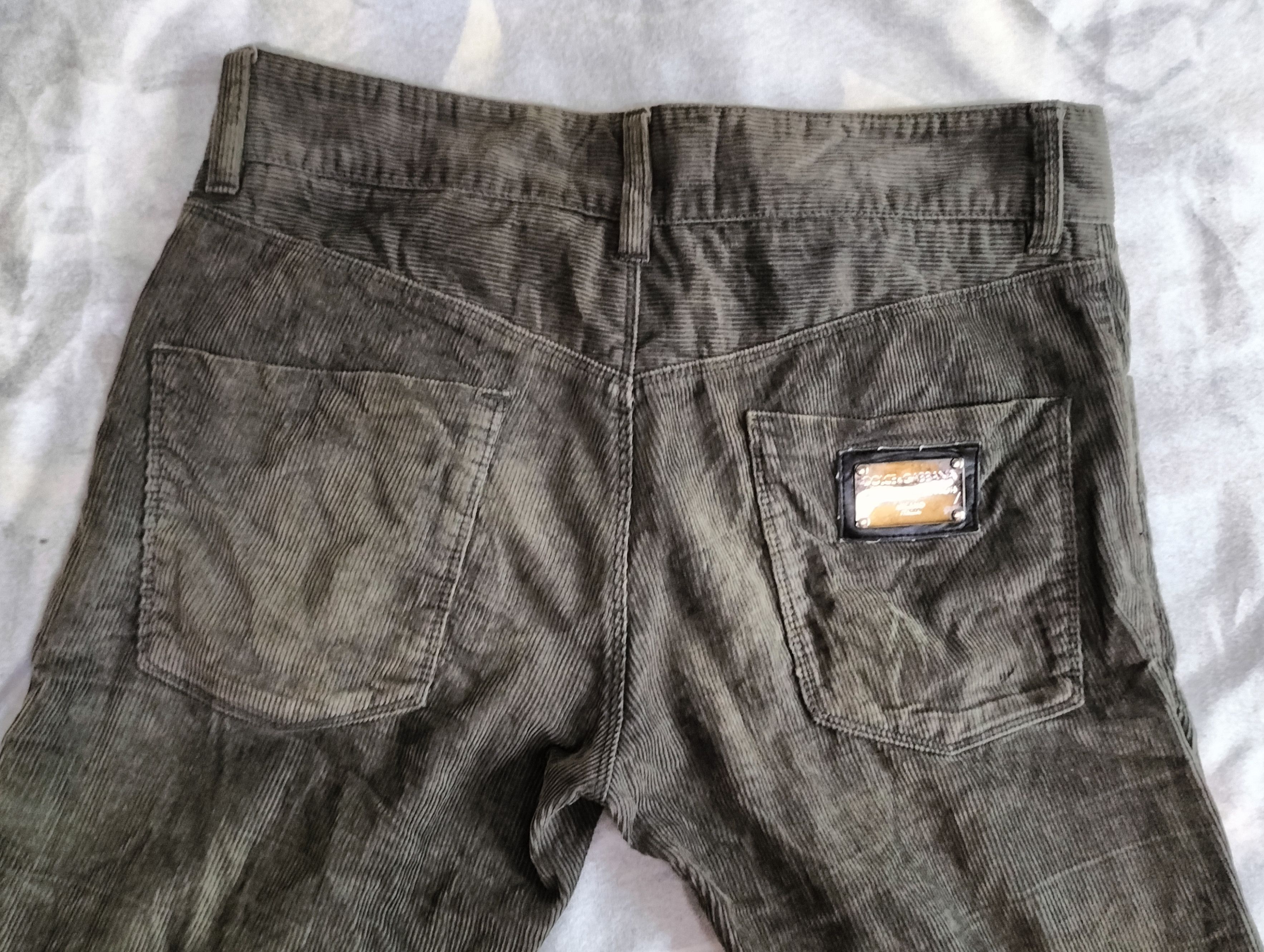 Dolce & Gabbana Dolce & Gabbana corduroy pants Size US 34 / EU 50 - 4 Thumbnail