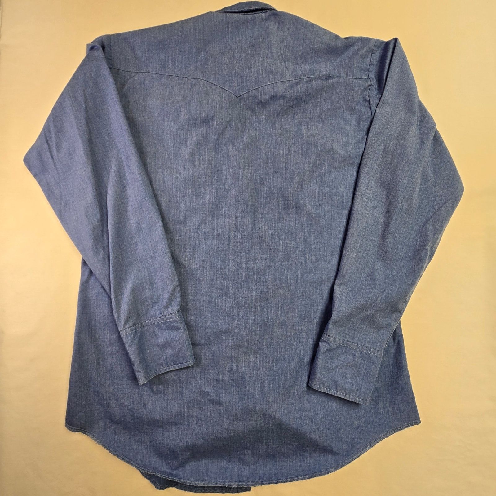 Vintage Vintage Pearl Snap Mondiki Blue XL long Sleeve Button Up Size US XL / EU 56 / 4 - 8 Thumbnail