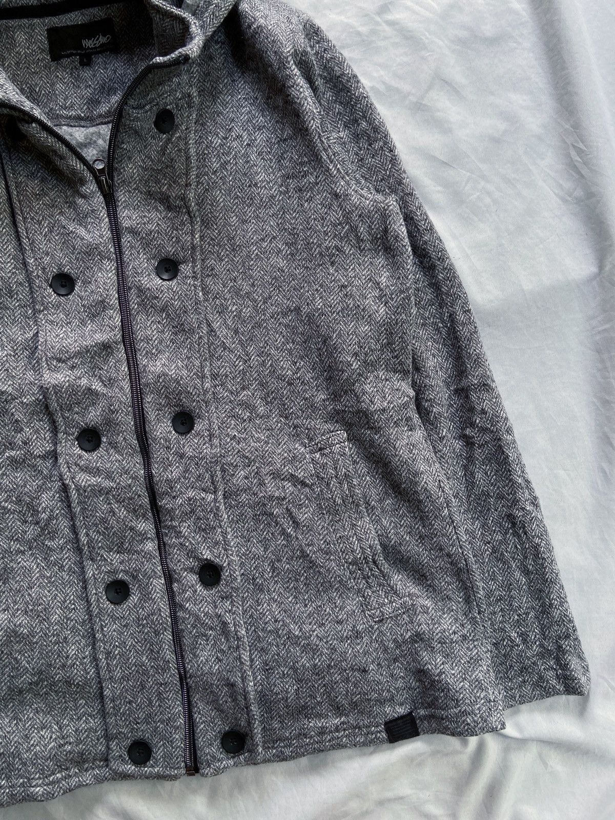 Isamu Katayama Backlash MOSSIMO CASUAL BONO ZIP HOODIE yohji yamamoto style Size US L / EU 52-54 / 3 - 3 Thumbnail