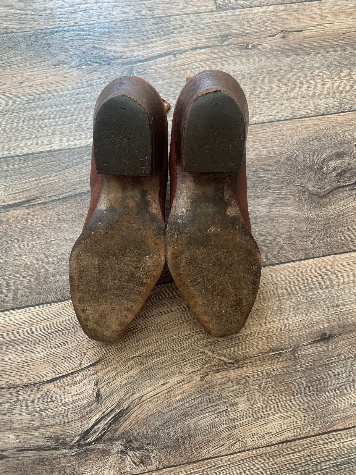R.M. Williams × Vintage R.M. Williams Men’s Brown Leather Western Cowboy Boots Size US 7.5 / EU 40-41 - 7 Thumbnail