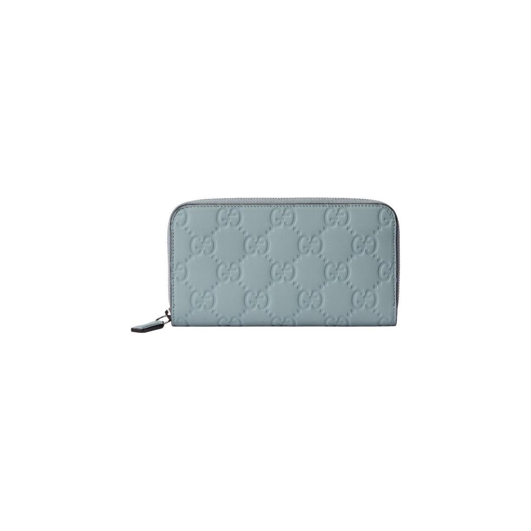 Gucci oc11z1225 Size: OS / GG Rubber Effect Zip Around Wallet Size ONE SIZE - 1 Preview