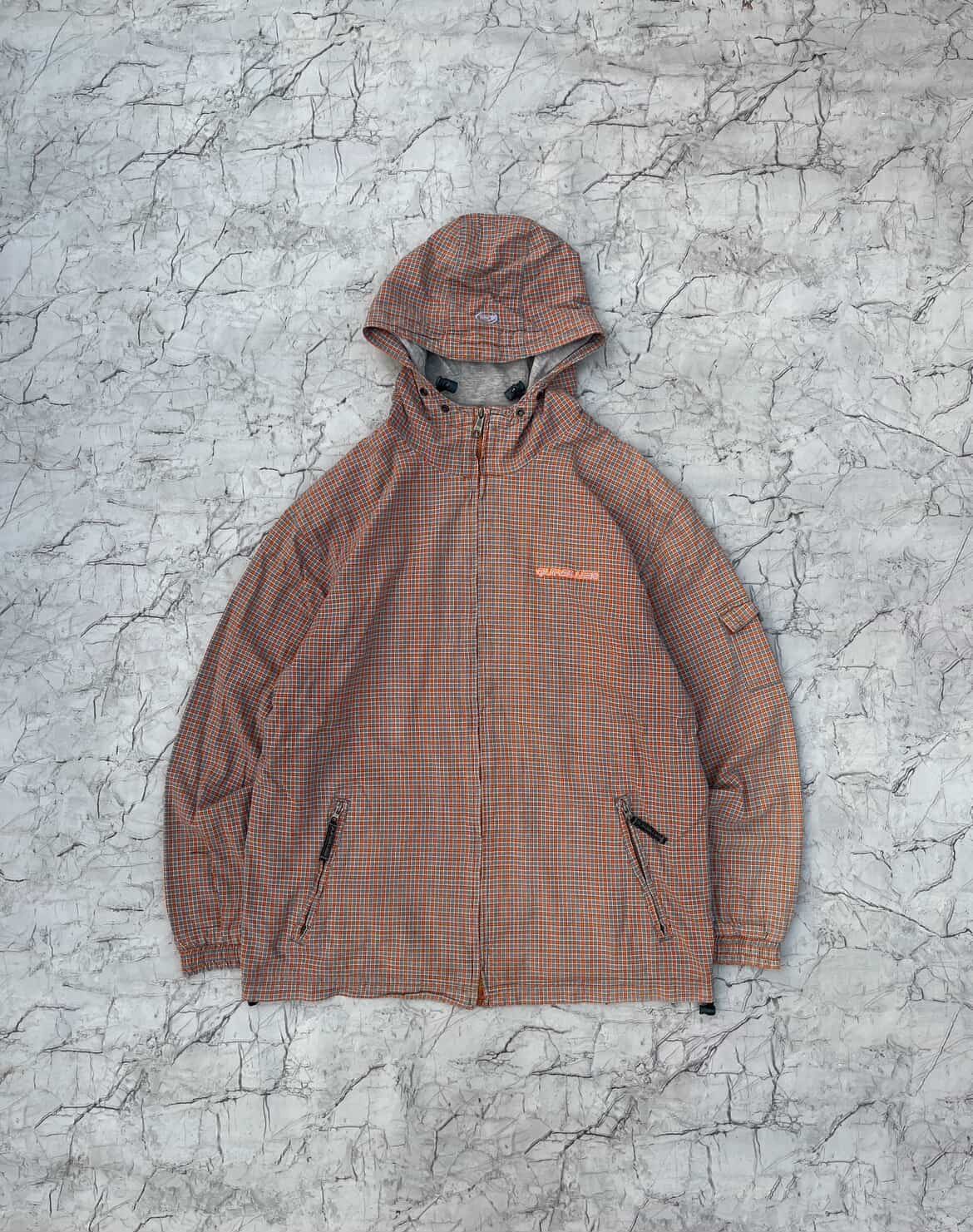 Quiksilver Vintage Quiksilver Check Hooded Jacket Size US S / EU 44-46 / 1 - 1 Thumbnail