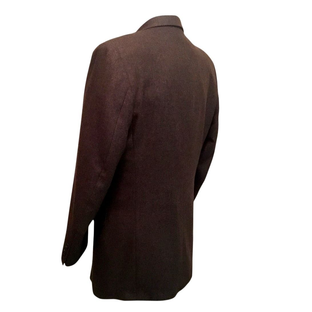 Other Calvin America Brown Herringbone Wool Sport Coat Size US M / EU 48-50 / 2 - 6 Thumbnail