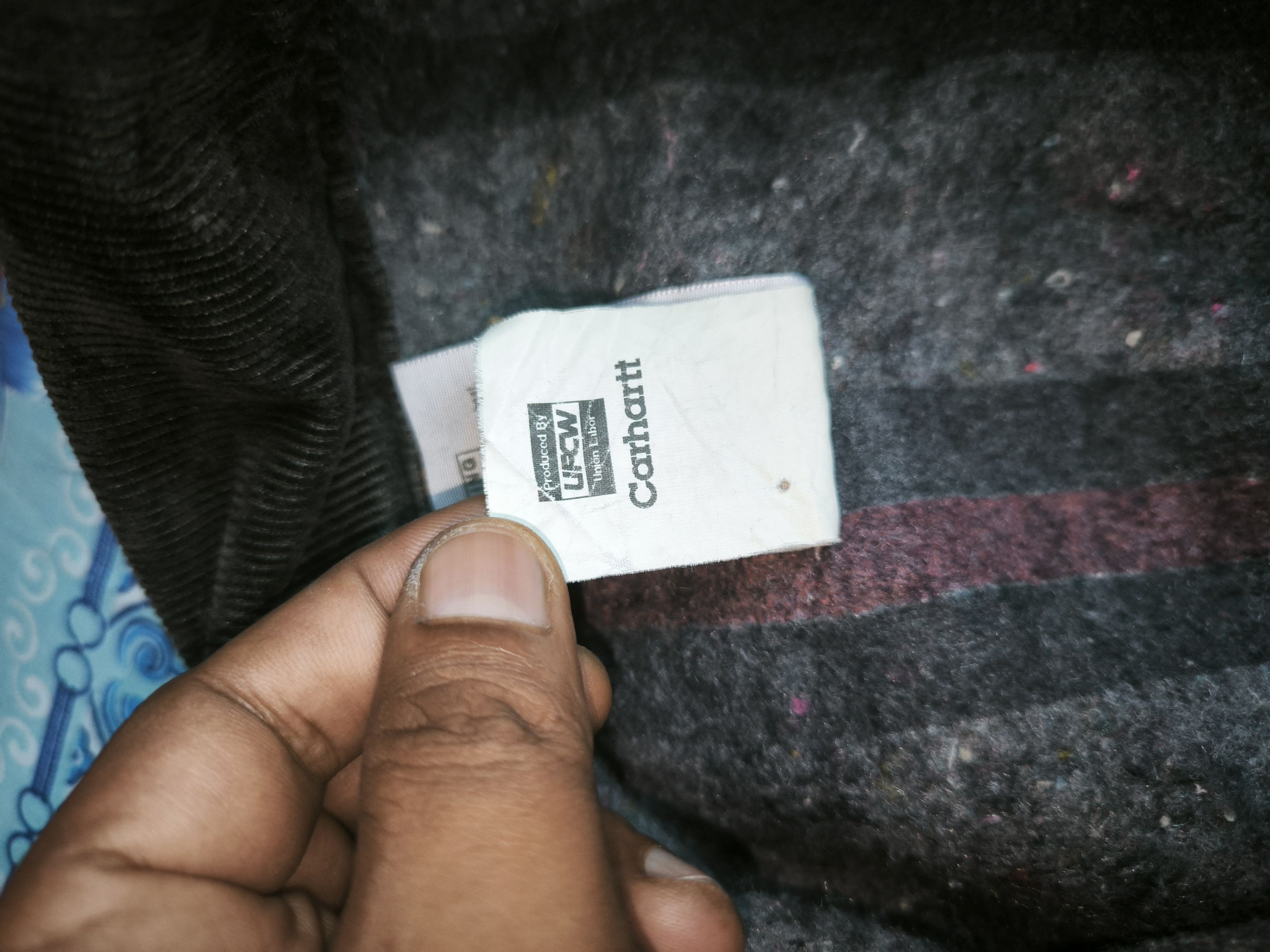 Carhartt 90s Distressed Cropped Barn Blanket Chore Jacket Size US S / EU 44-46 / 1 - 7 Thumbnail