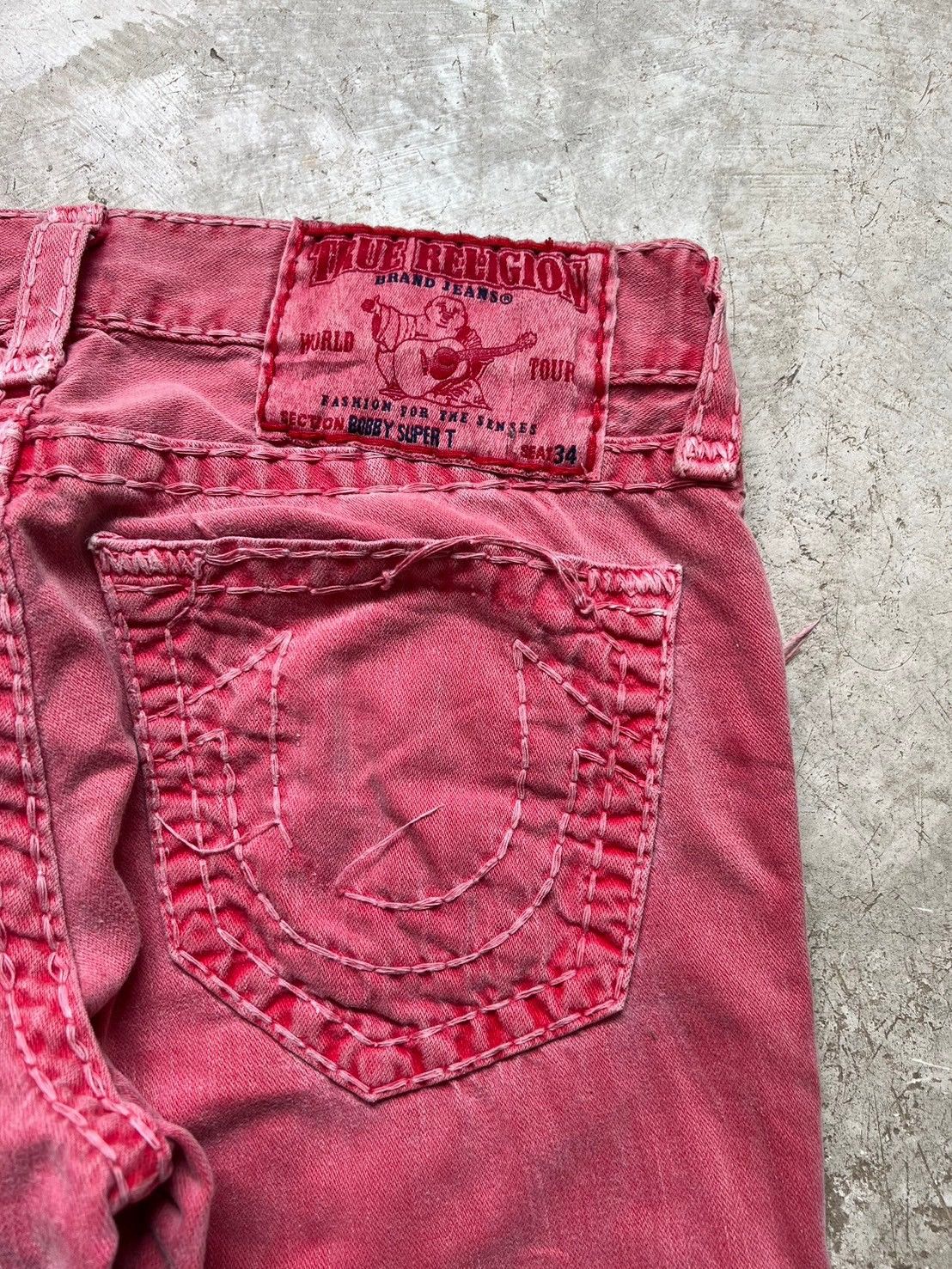 True Religion Vintage True Religion Bobby Supper T Jeans Size US 34 / EU 50 - 10 Thumbnail