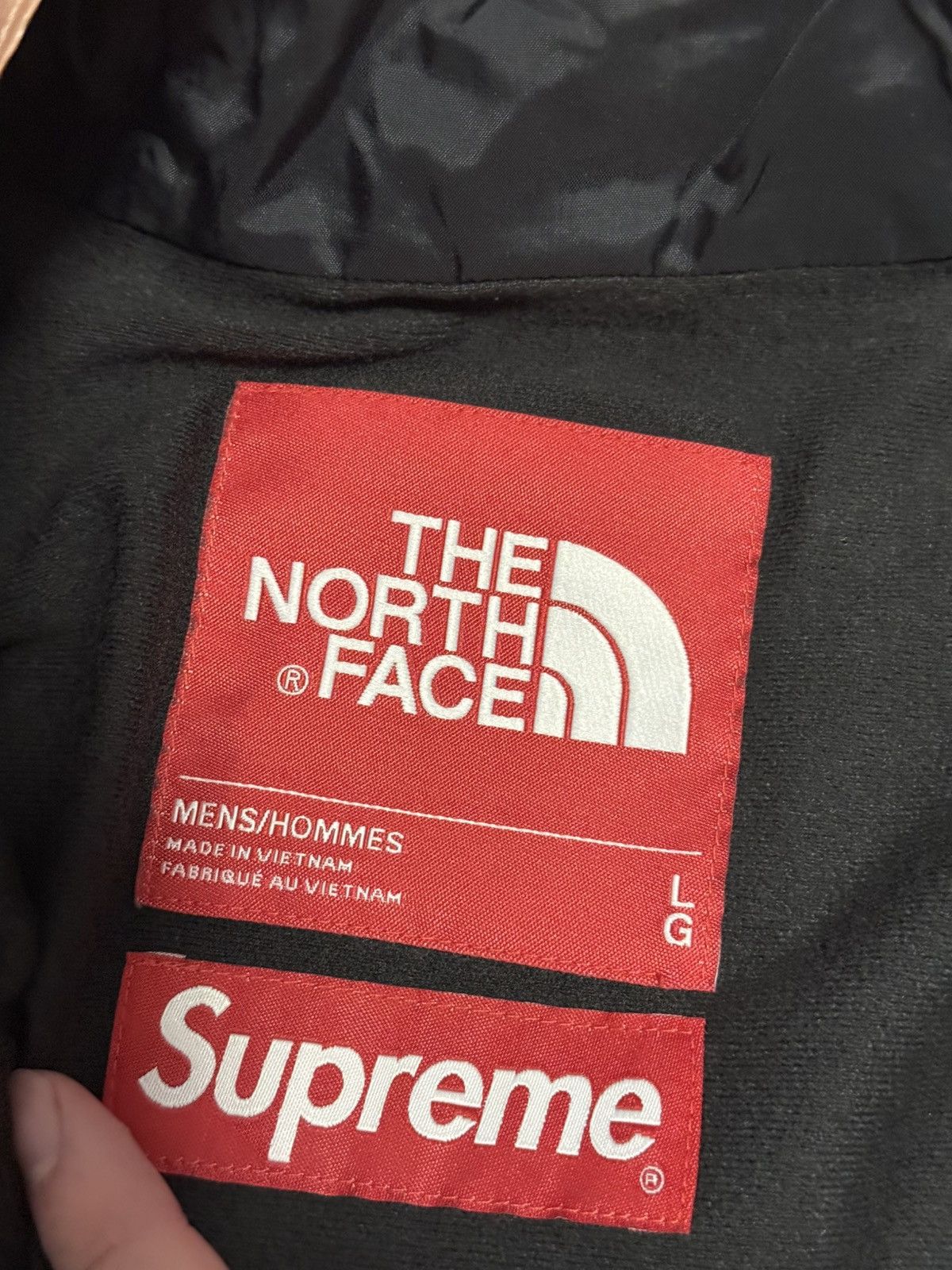 Supreme × The North Face Supreme tnf the north face metallic mountain parka gold rose Size US L / EU 52-54 / 3 - 6 Thumbnail