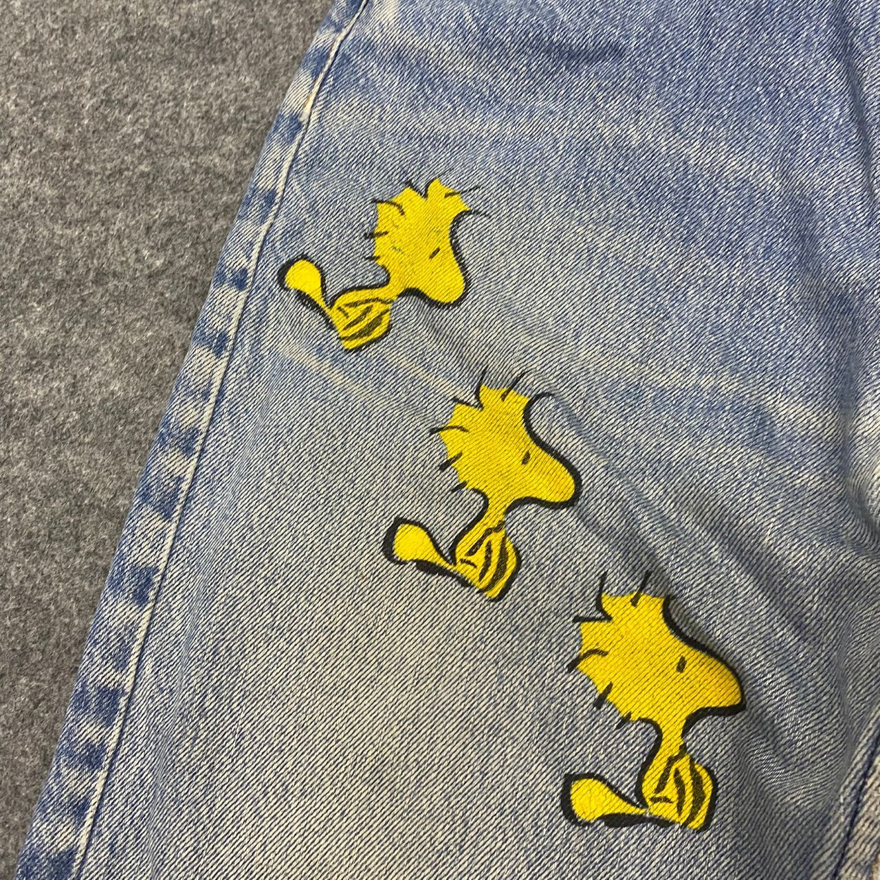 Levi's 💥Best Offer💥Vintage 90s Levis x snoopy Denim Size US 32 / EU 48 - 19 Thumbnail