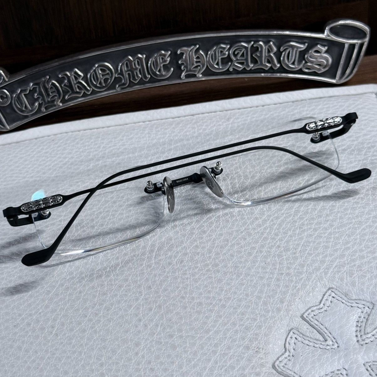 Chrome Hearts Chrome Hearts SOFFEFFFFEERS II Glasses Size ONE SIZE - 2 Thumbnail
