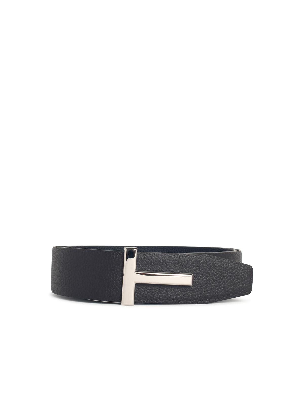 Tom Ford TOM FORD Brown Leather Belt Size ONE SIZE - 1 Thumbnail
