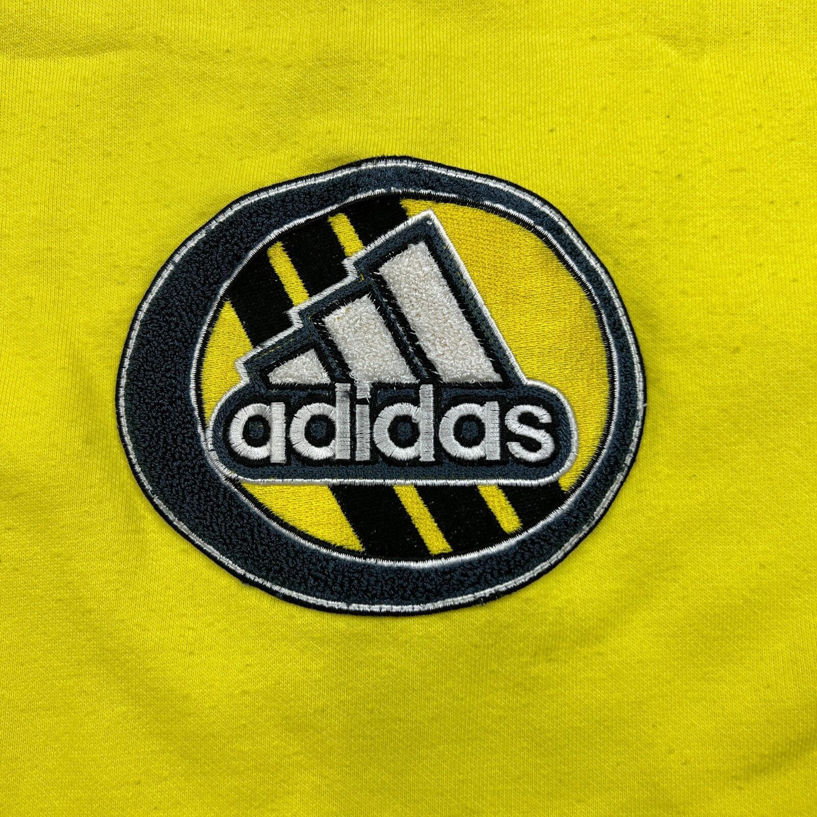 Adidas × Vintage VTG Adidas Sweatshirt Medium Essentials 1/4 Zip 90s Pullover Size US M / EU 48-50 / 2 - 6 Thumbnail