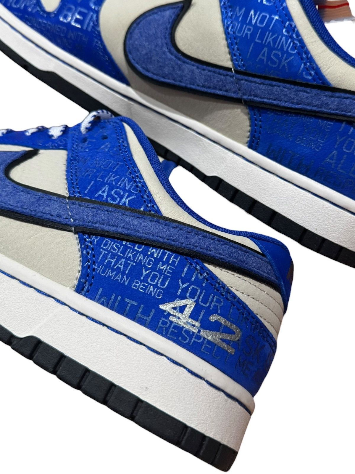 Nike Nike Dunk Low Jackie Robinson Size US 10.5 / EU 43-44 - 5 Thumbnail