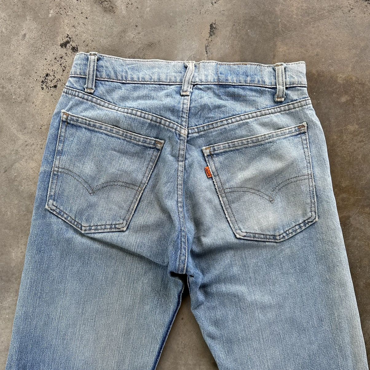 Jean × Levi's × Vintage 80’s Vintage Levi’s USA Light Wash Faded Jean Denim Pant Size US 29 - 13 Thumbnail