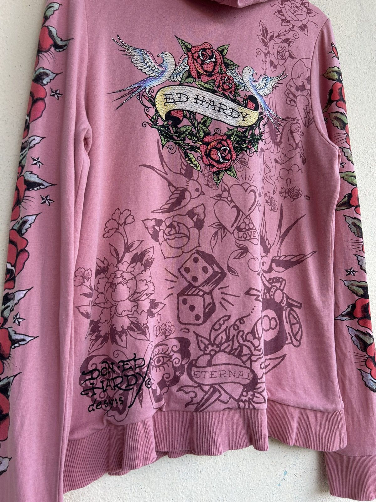 Ed Hardy Ed Hardy Zip Up Hoodie Size M / US 6-8 / IT 42-44 - 7 Thumbnail