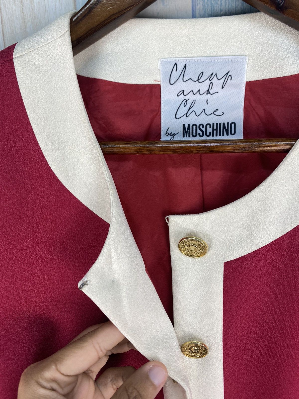 Moschino Vintage Moschino Jacket Size S / US 4 / IT 40 - 10 Thumbnail