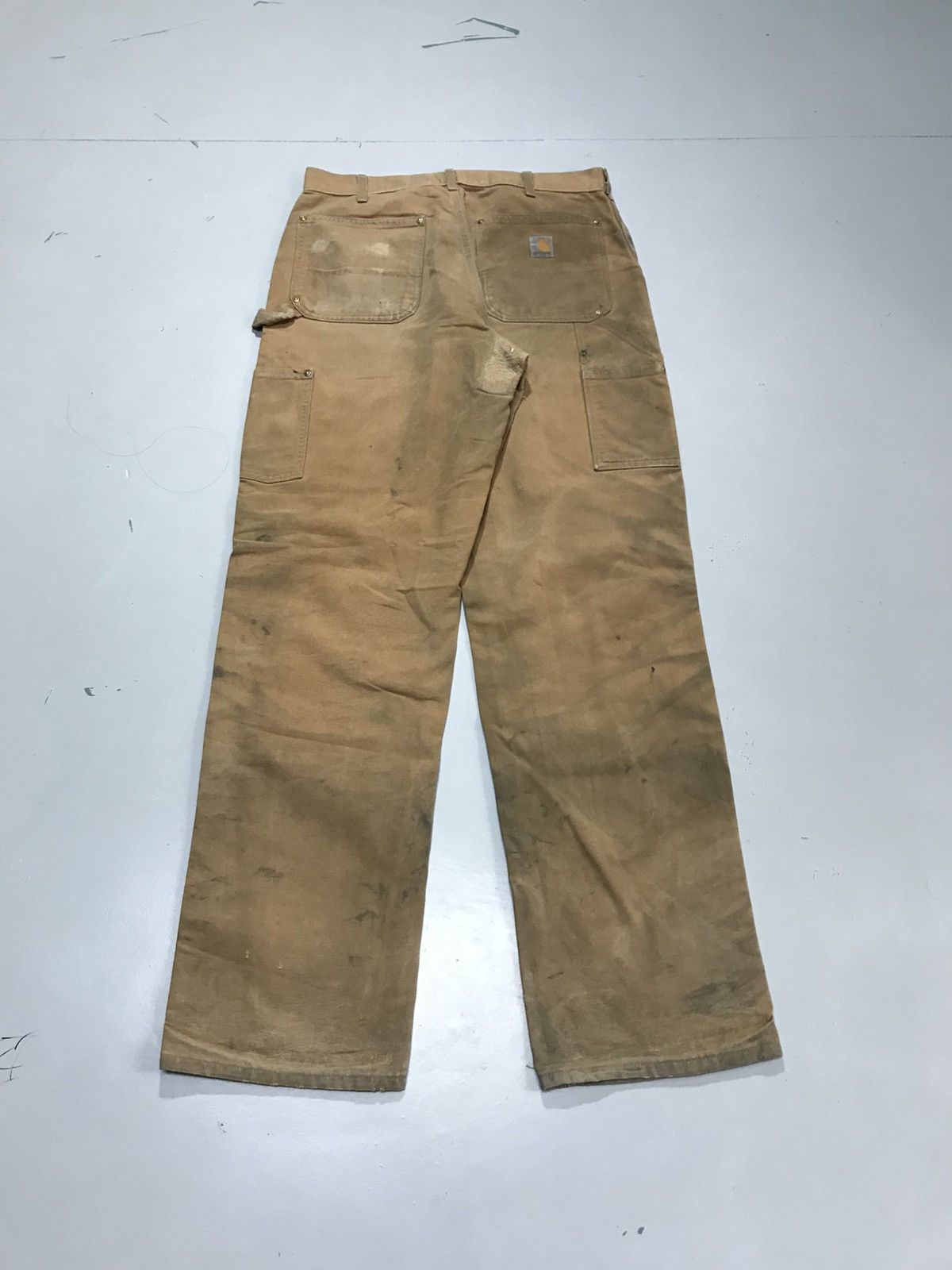 Carhartt Vintage carhartt B01 BRN dusty double knee workwear Size US 34 / EU 50 - 2 Thumbnail