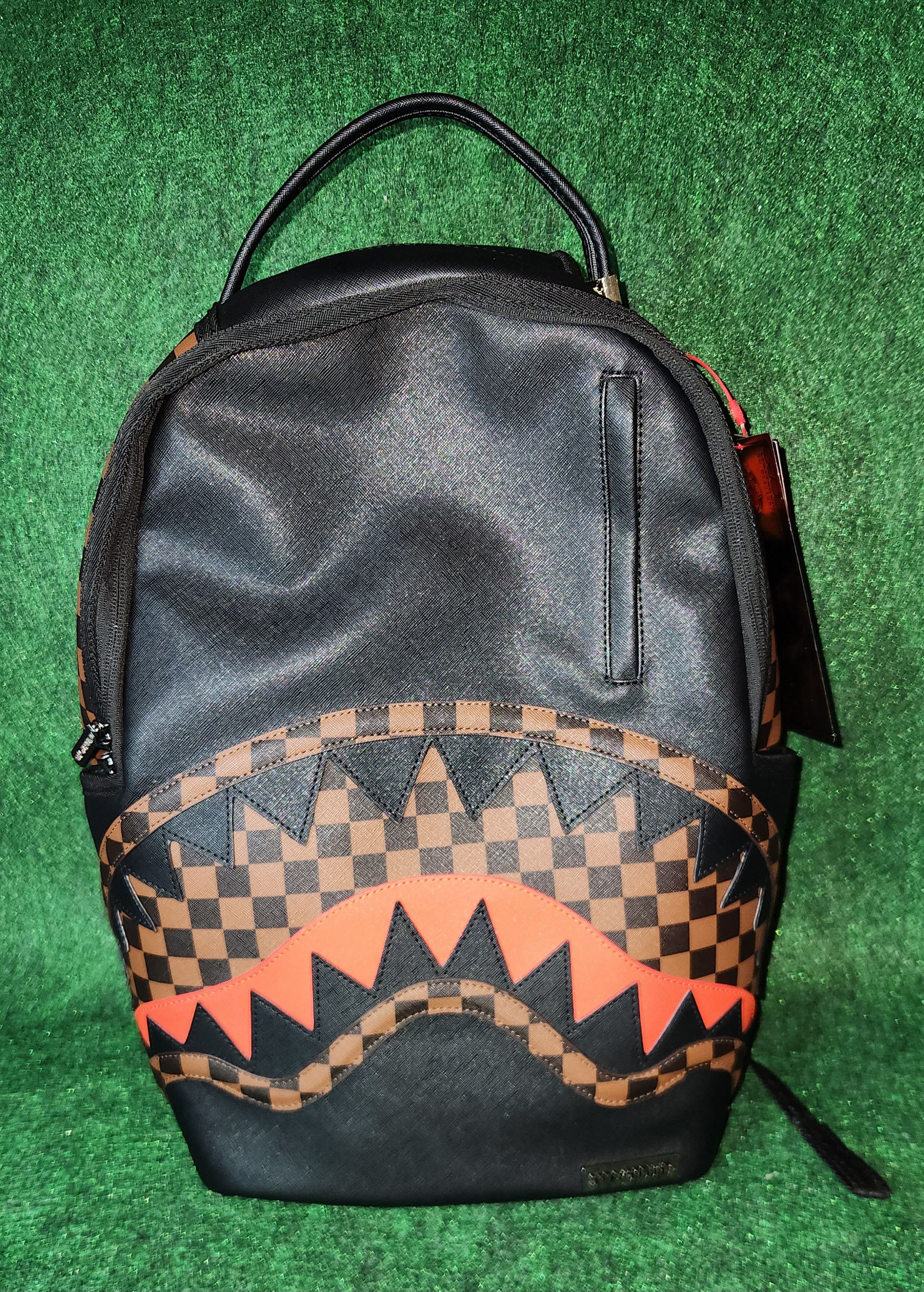 image of Sprayground Shark Vail Flex Backpack in Black, Men's