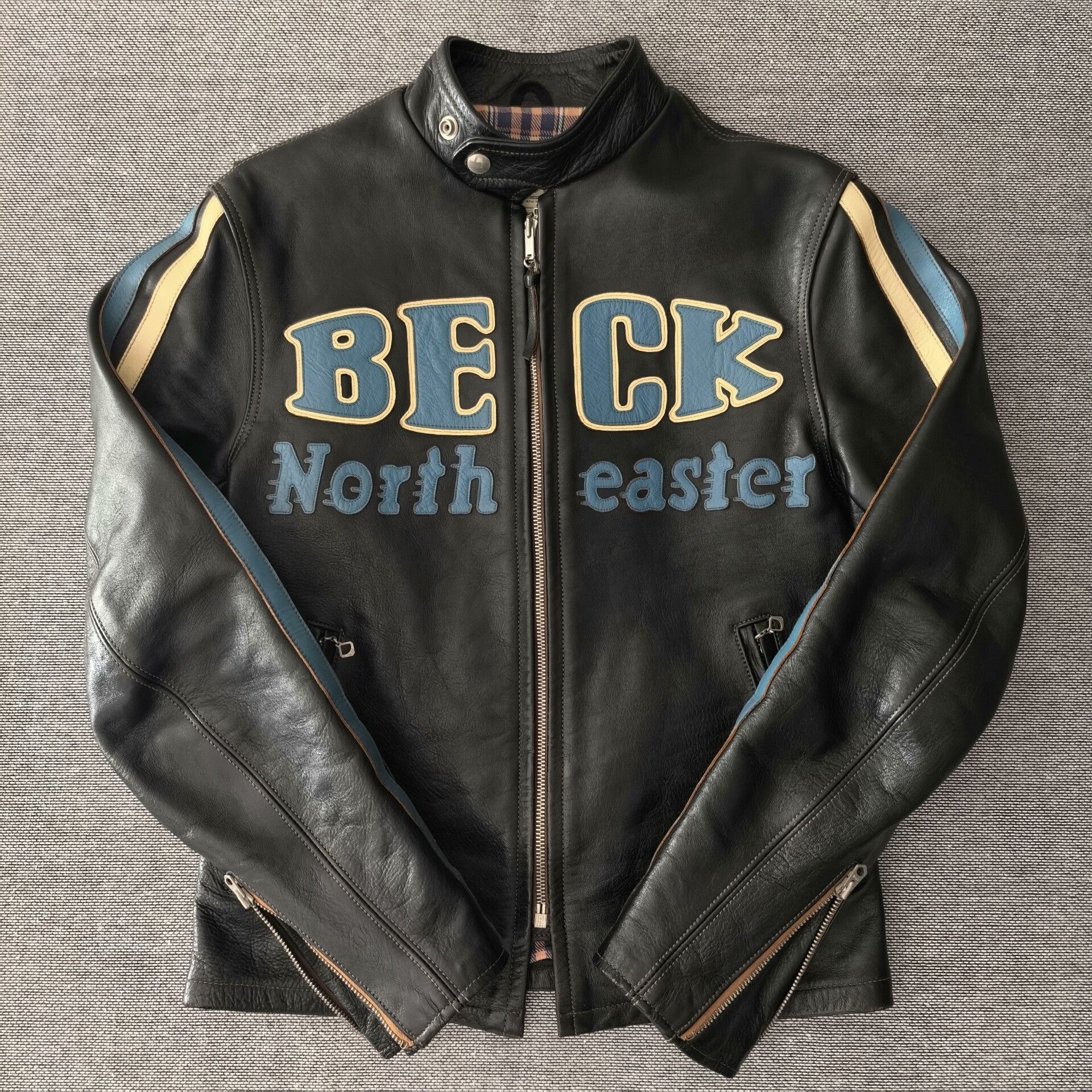 TOYS McCOY Toys Mccoy Beck666 Leather Jacket Size US XS / EU 42 / 0 - 1 Thumbnail
