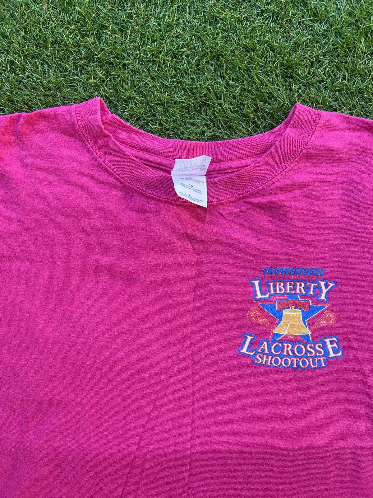 Vintage Vintage 2006 Warrior Liberty Lacrosse Tournament T-Shirt Size US L / EU 52-54 / 3 - 3 Thumbnail