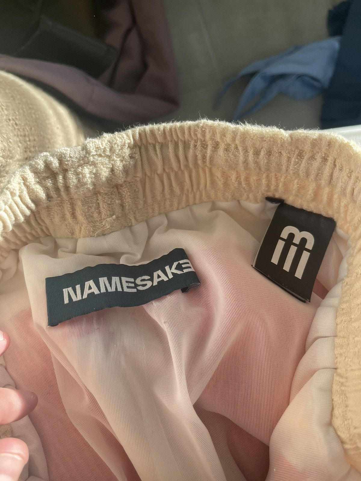 NAMESAKE Namesake Off-white Chand Shorts Size US 30 / EU 46 - 7 Thumbnail