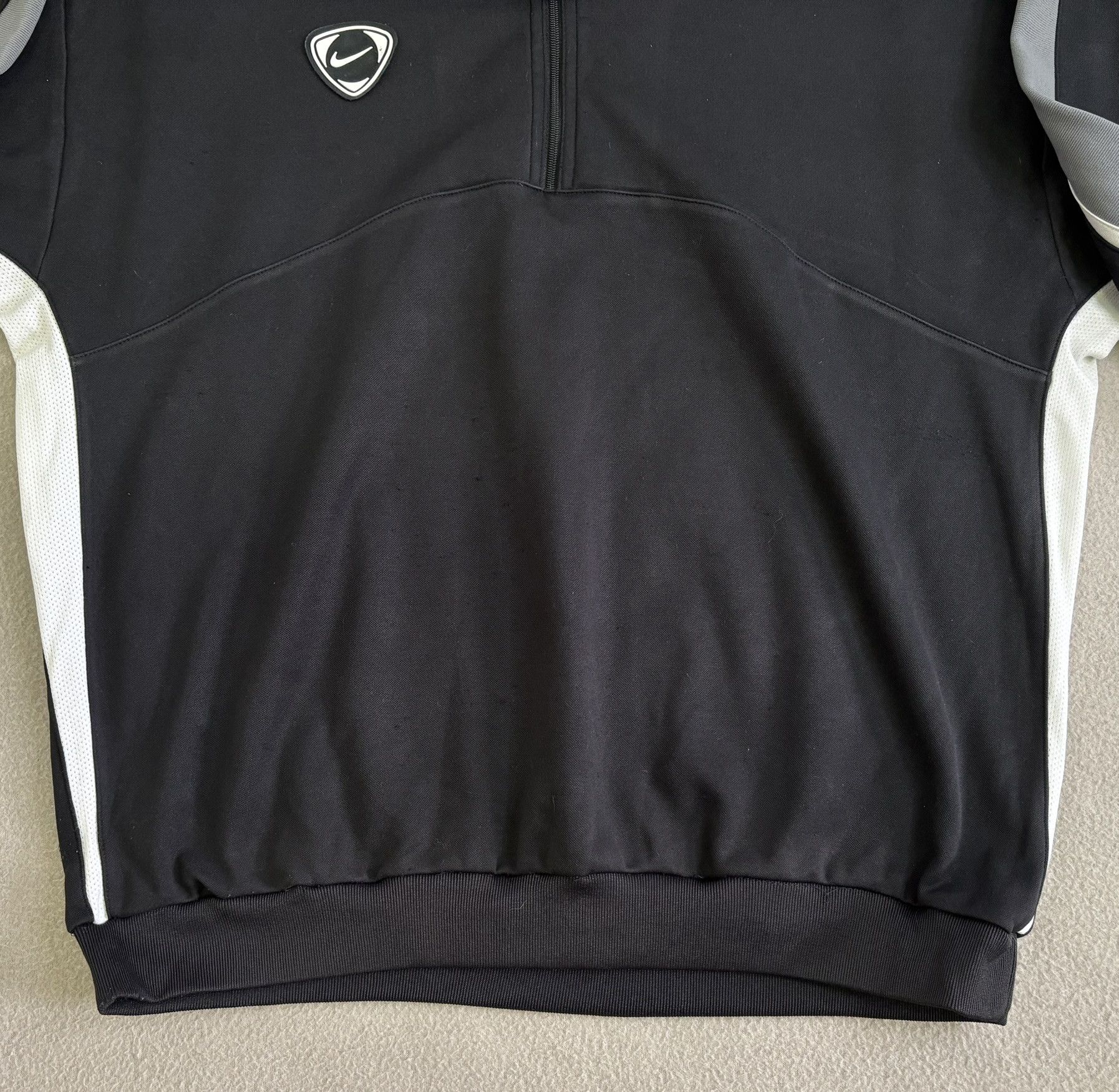Nike Nike Team vintage 90s 1/4 zip sweatshirt Black Medium Size US M / EU 48-50 / 2 - 7 Thumbnail
