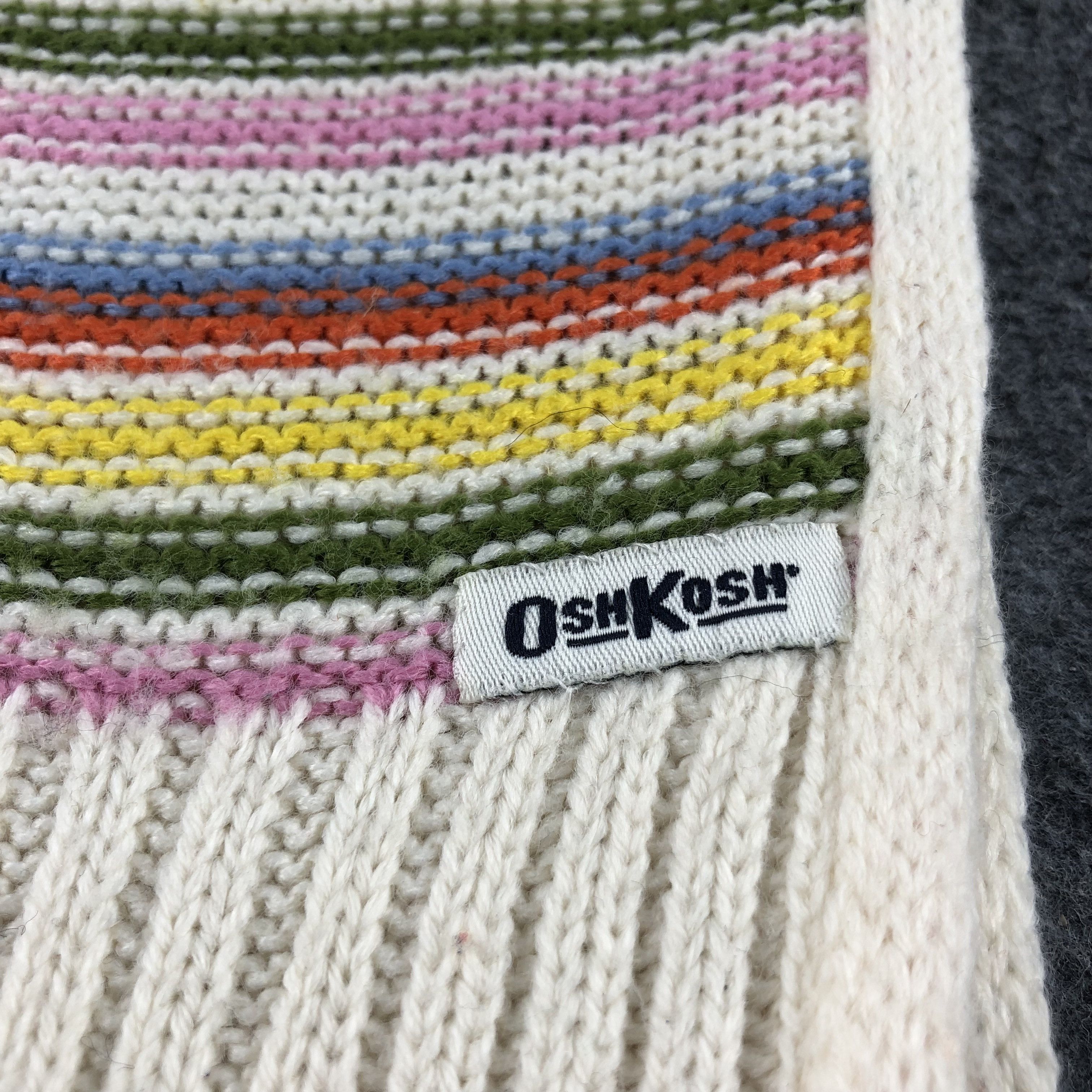 Oshkosh Oshkosh Wool Scarf Muffler V621 Size ONE SIZE - 4 Thumbnail
