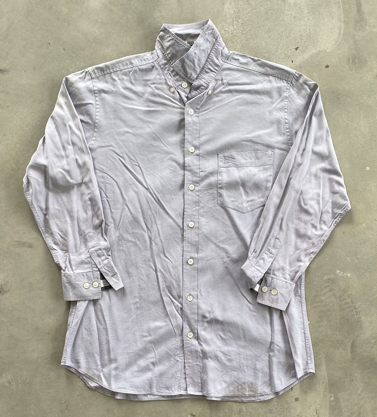 Burberry × Vintage VIBTAGE BURBERRY LONDON BUTTON SHIRT Size US M / EU 48-50 / 2 - 1 Thumbnail
