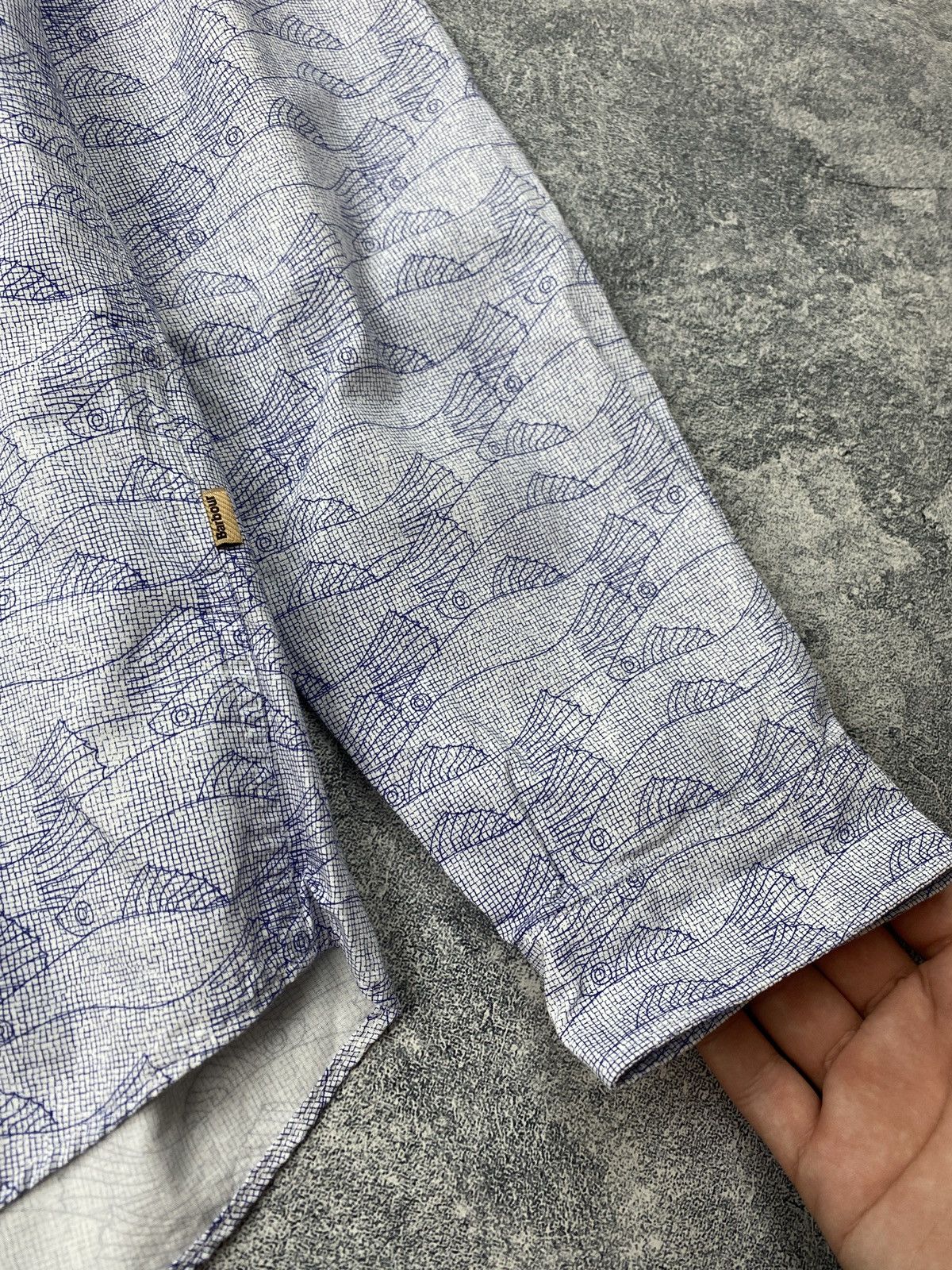 Barbour × Flannel × Vintage Barbour Vintage Mens Shirt Size US XXL / EU 58 / 5 - 4 Thumbnail