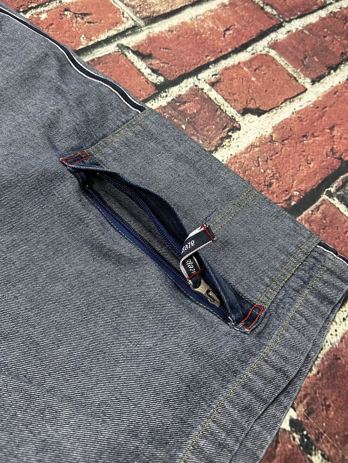 Vintage Vintage Johnny Blaze Denim Shorts Jorts Baggy Y2K Method Man Size US 38 / EU 54 - 16 Thumbnail
