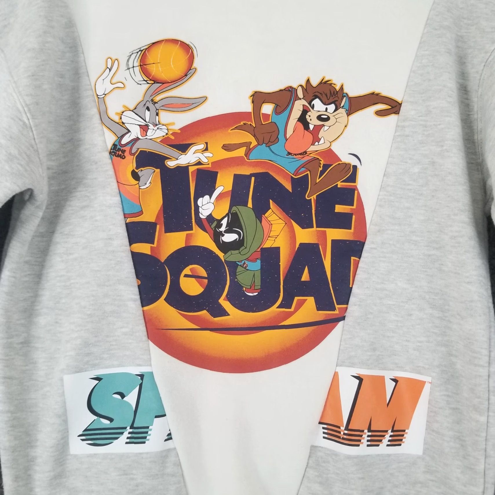 Vintage VINTAGE Space Jam Womens Pullover Sweater Long Sleeve Graphic Space Theme Size L Gray Size L / US 10 / IT 46 - 2 Thumbnail