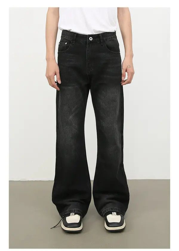 Japanese Brand Kotomi x Sara American high street men's loose flared jeans Size US 32 / EU 48 - 7 Thumbnail
