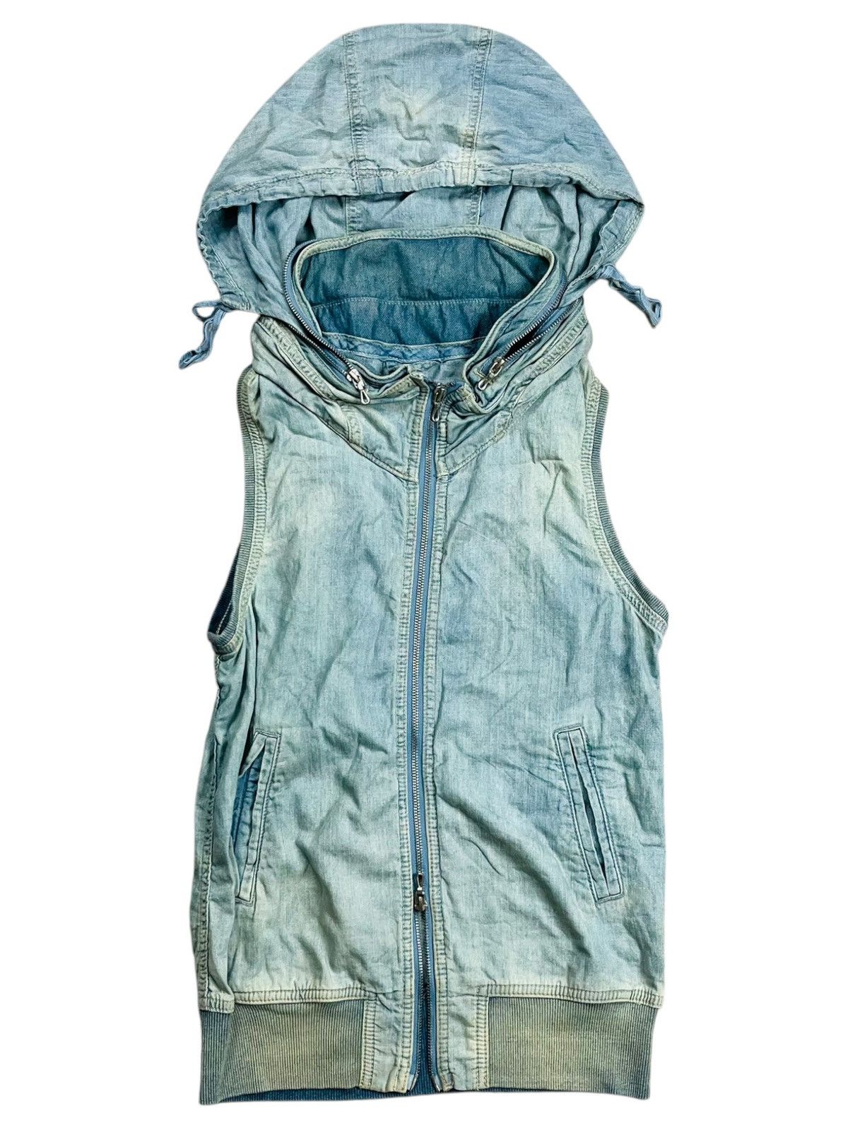 トップス 00s GOA bono vest jacket archive lgb y2k 00s GOA bono vest jacket archive lgb y2k