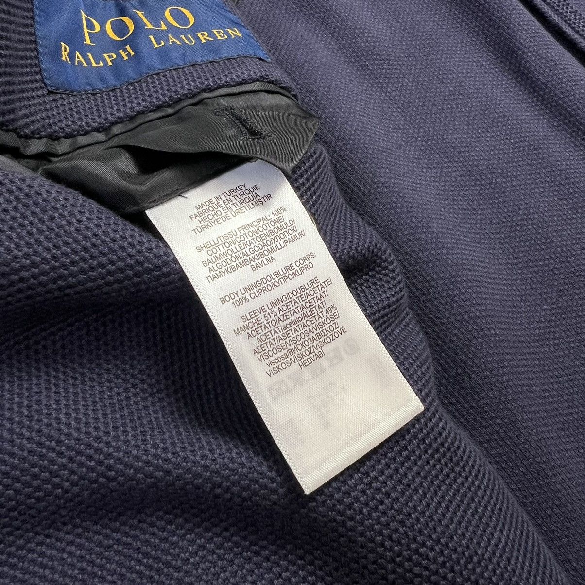 Polo Ralph Lauren × Ralph Lauren Ralph Lauren cotton knit blazer jacket sport coat Size 46R - 7 Thumbnail