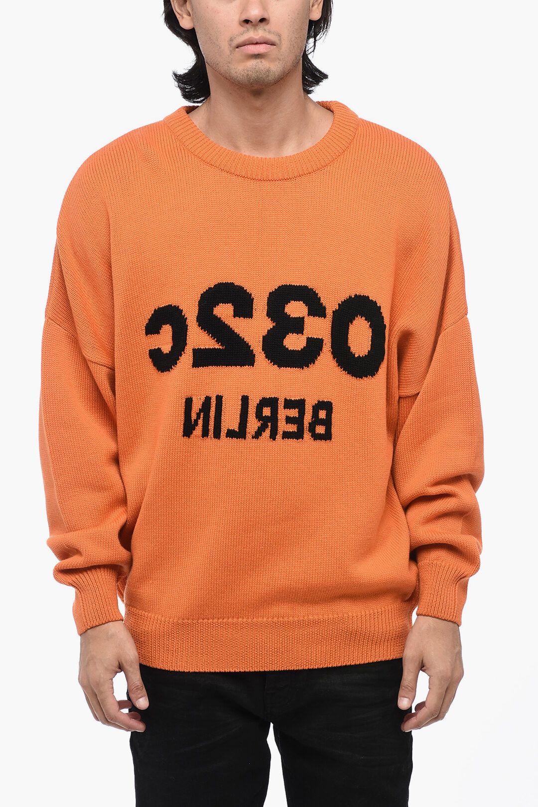 032c og1mm0325 Crewneck Sweater in Orange Size US L / EU 52-54 / 3 - 1 Thumbnail