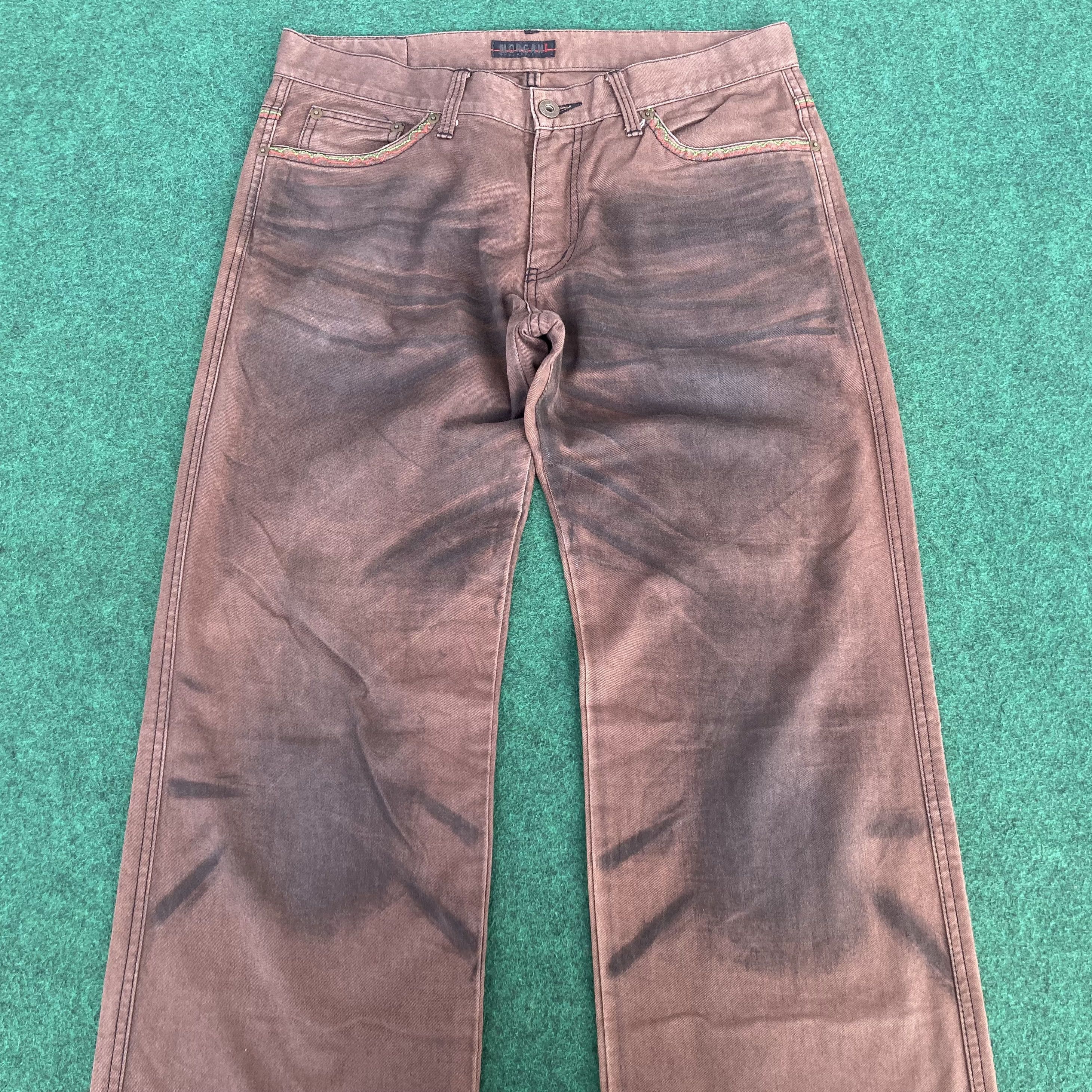 Japanese Brand Vtg Morgans Rockers Faded Pant Trouser Sz 31 Jeans Size US 31 - 3 Thumbnail