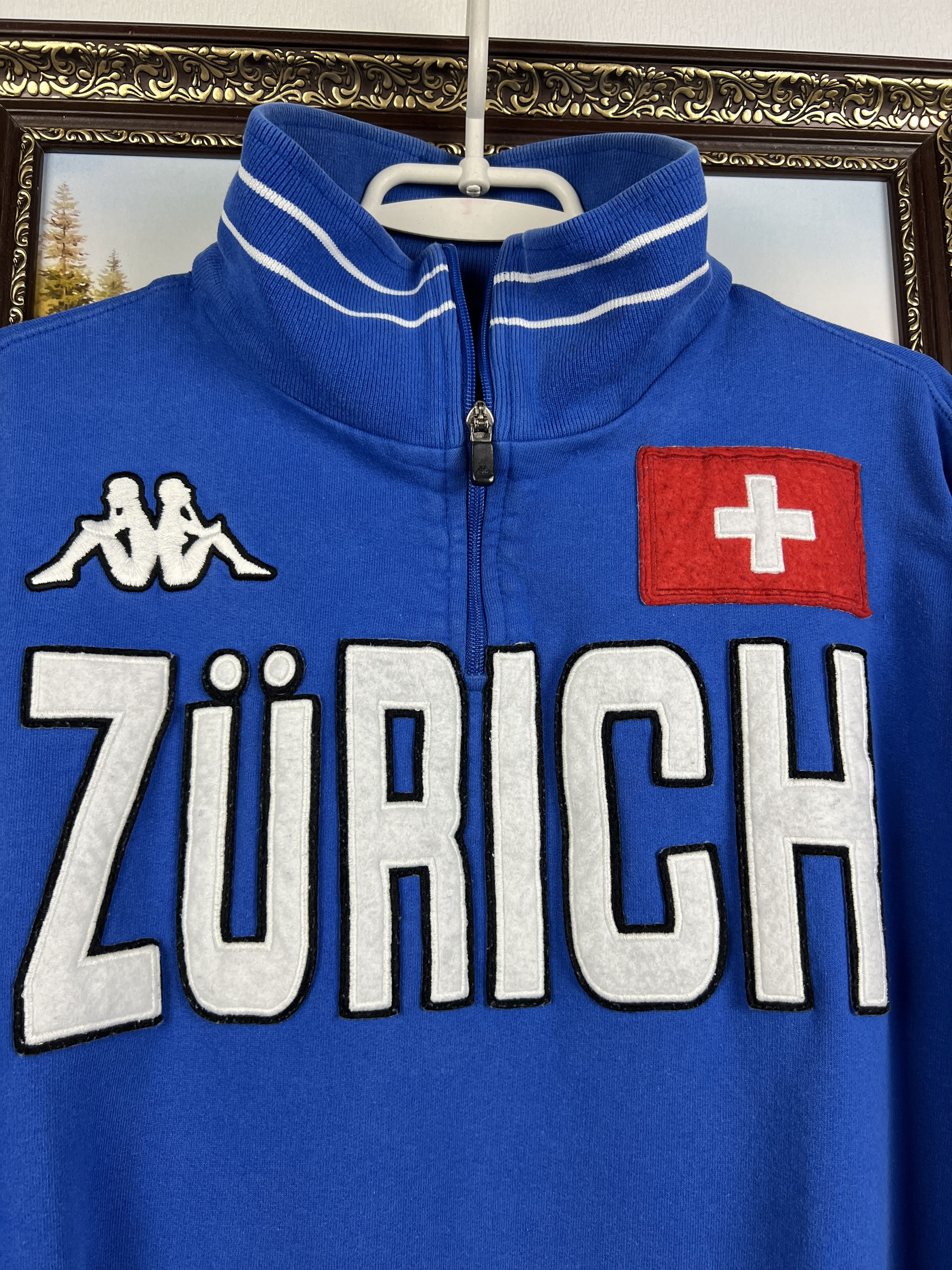 Kappa Vintage Kappa Zurich Football Jacket Soccer Track Top Rare Size US XXL / EU 58 / 5 - 3 Thumbnail