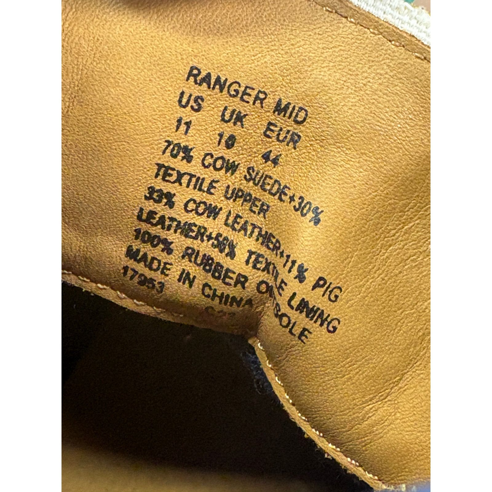 Ralph Lauren Polo Ralph Lauren Country Ranger Mid Suede Boots Mens 11 Size US 11 / EU 44 - 8 Thumbnail