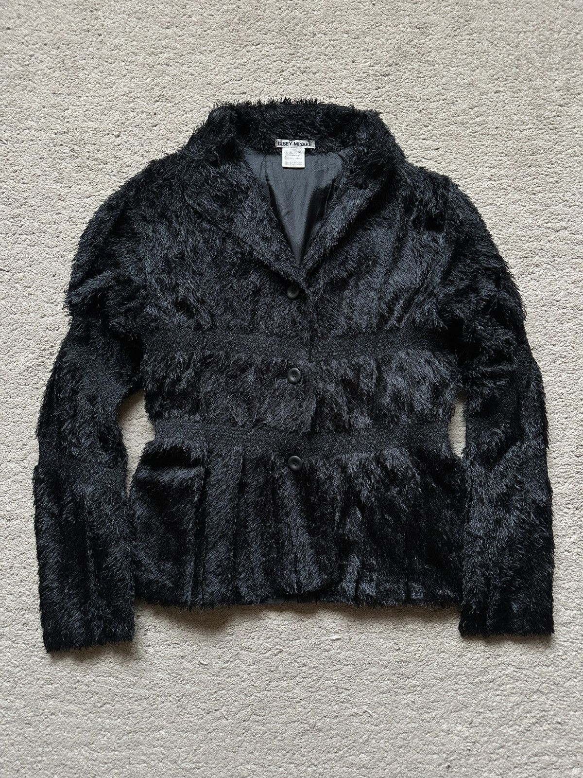 Issey Miyake 1990s Issey Miyake Fur Jacket Size M / US 6-8 / IT 42-44 - 1 Thumbnail