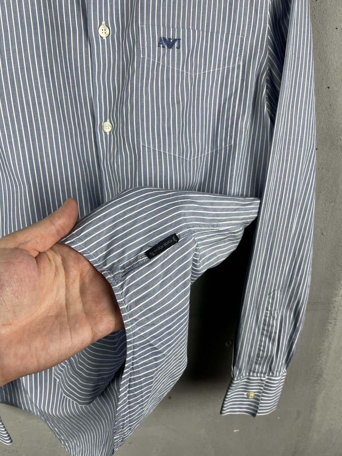 Armani Armani jeans button shirt vintage Size US M / EU 48-50 / 2 - 9 Thumbnail