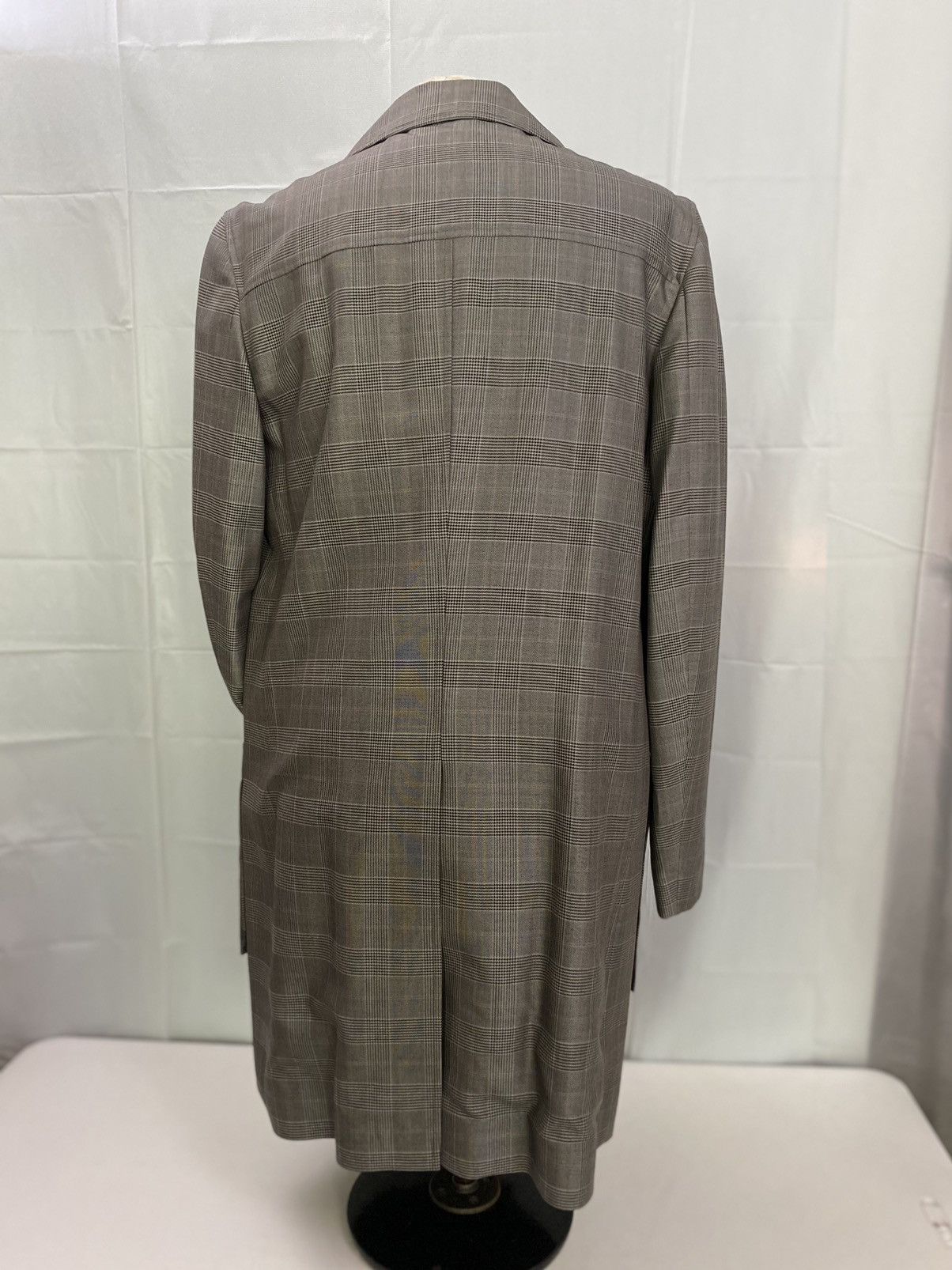Maison Margiela MM 🇮🇹 Sharkskin Wool Detectives Pkt Overcoat 52 vintage nwt Size US L / EU 52-54 / 3 - 10 Thumbnail