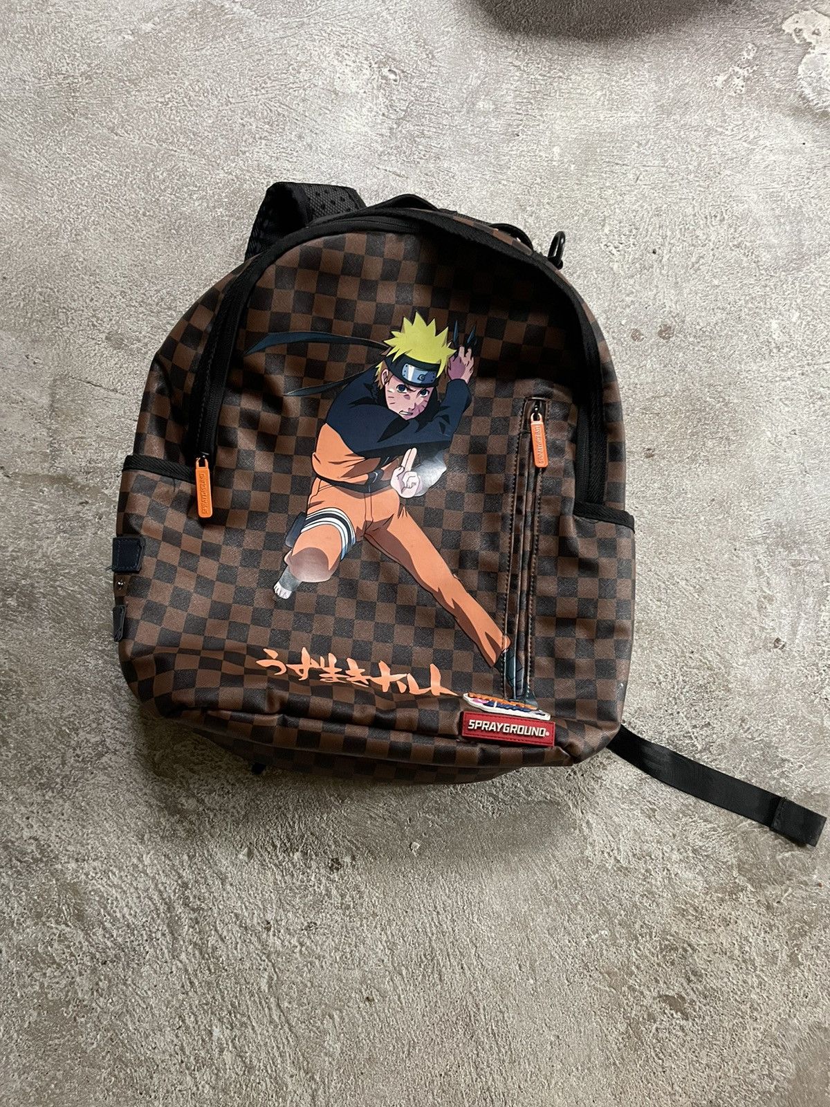 Sprayground Rare Naruto Shippuden Sprayground backpack Grailed